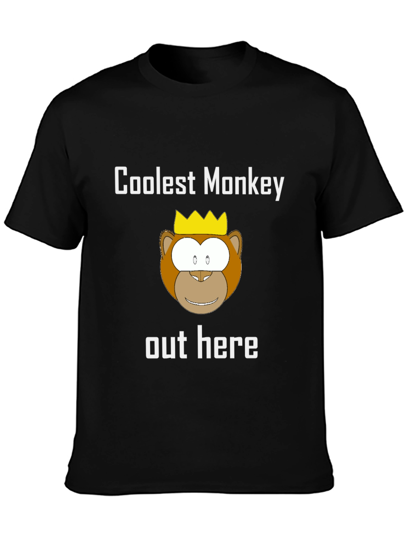 Coolest Monkey Tee - King of the Jungle Style