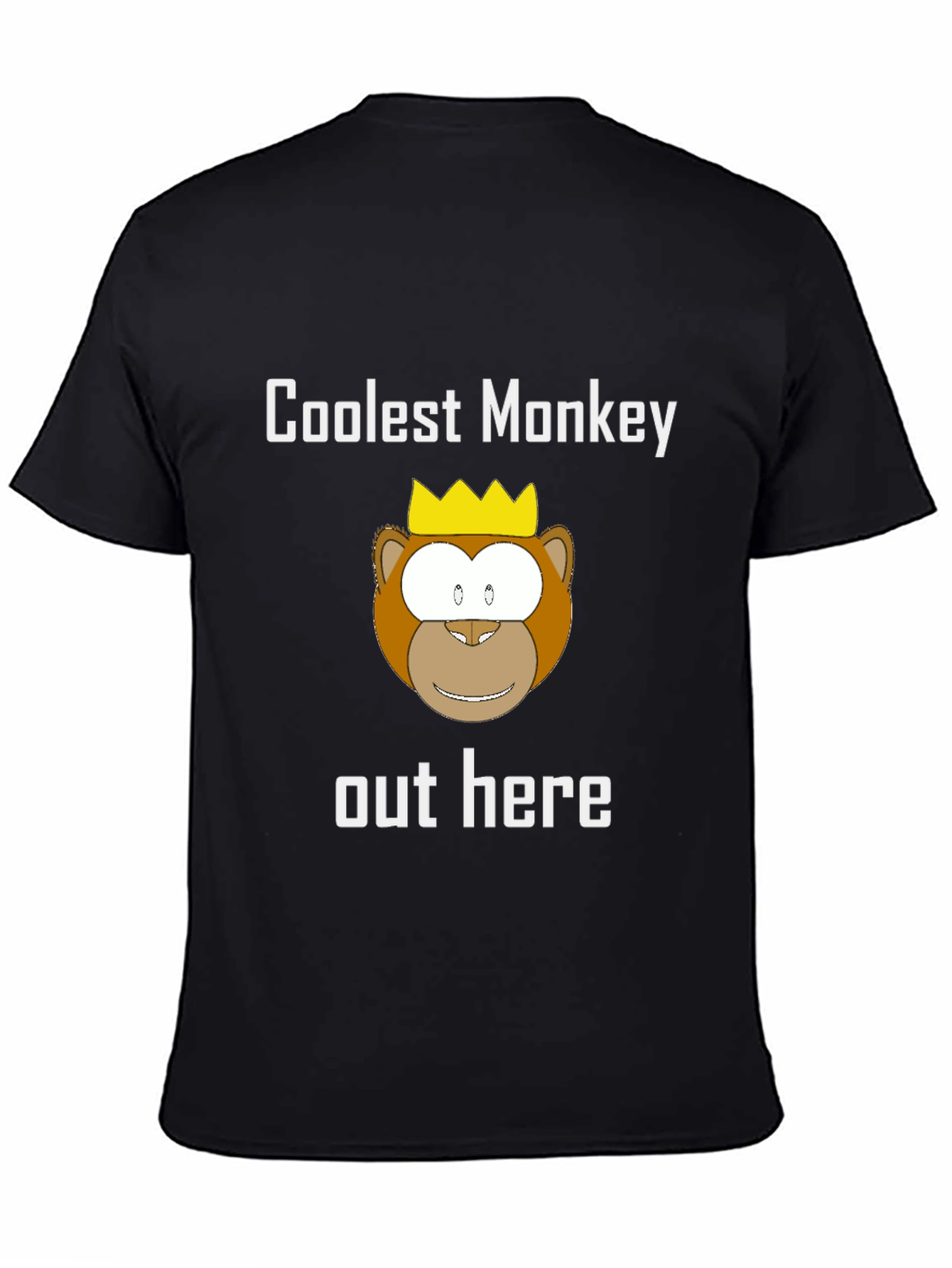Coolest Monkey Tee - King of the Jungle Style