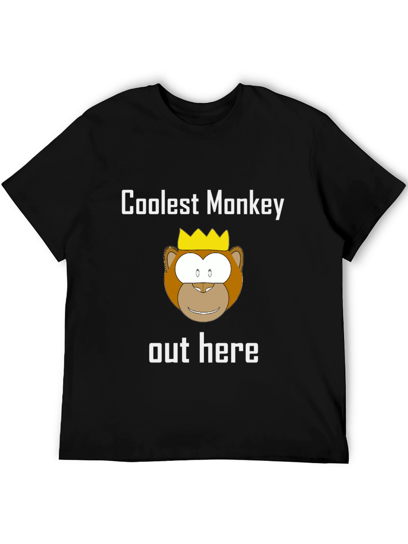 Coolest Monkey Tee - King of the Jungle Style