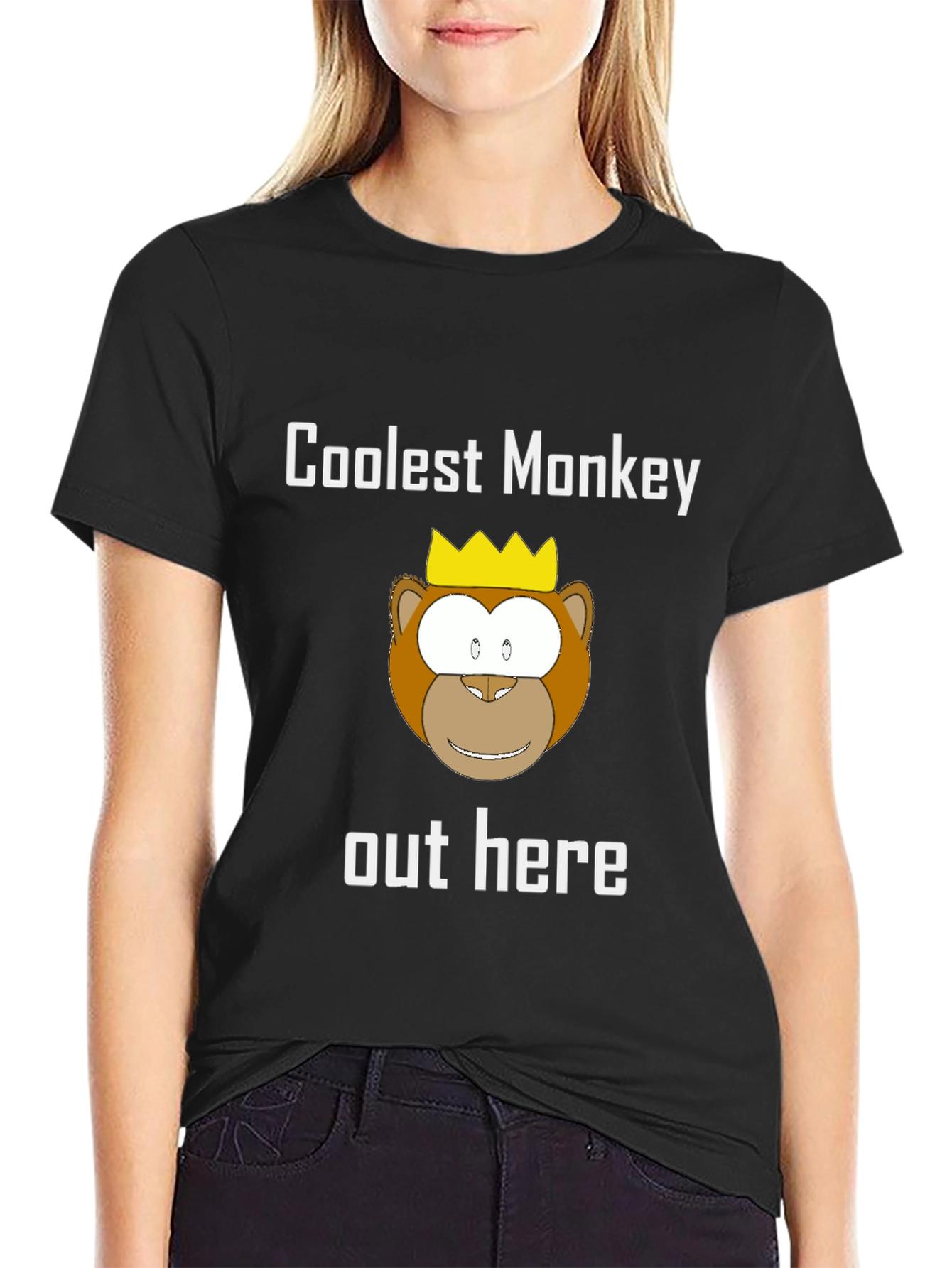 Coolest Monkey Tee - King of the Jungle Style