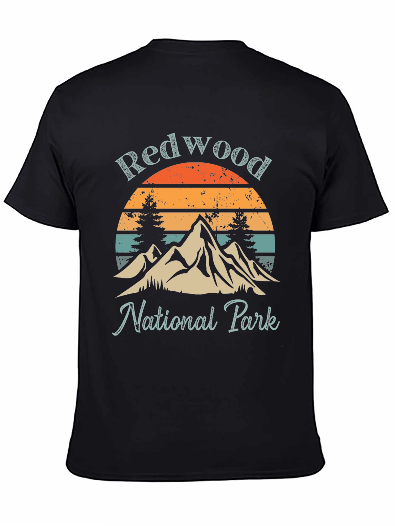 Redwood National Park Graphic Tee - Retro Style