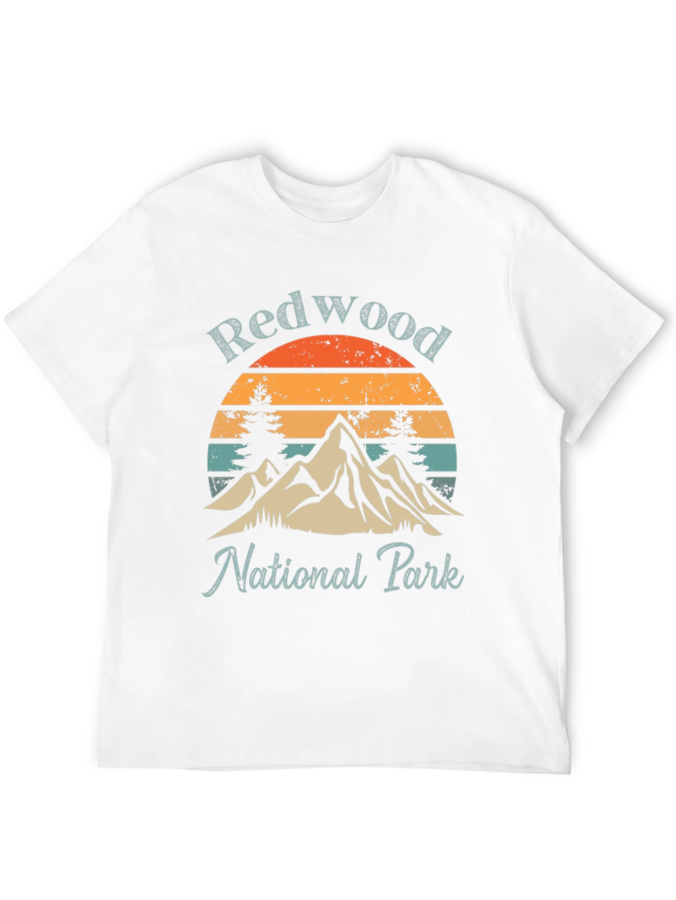 Redwood National Park Graphic Tee - Retro Style