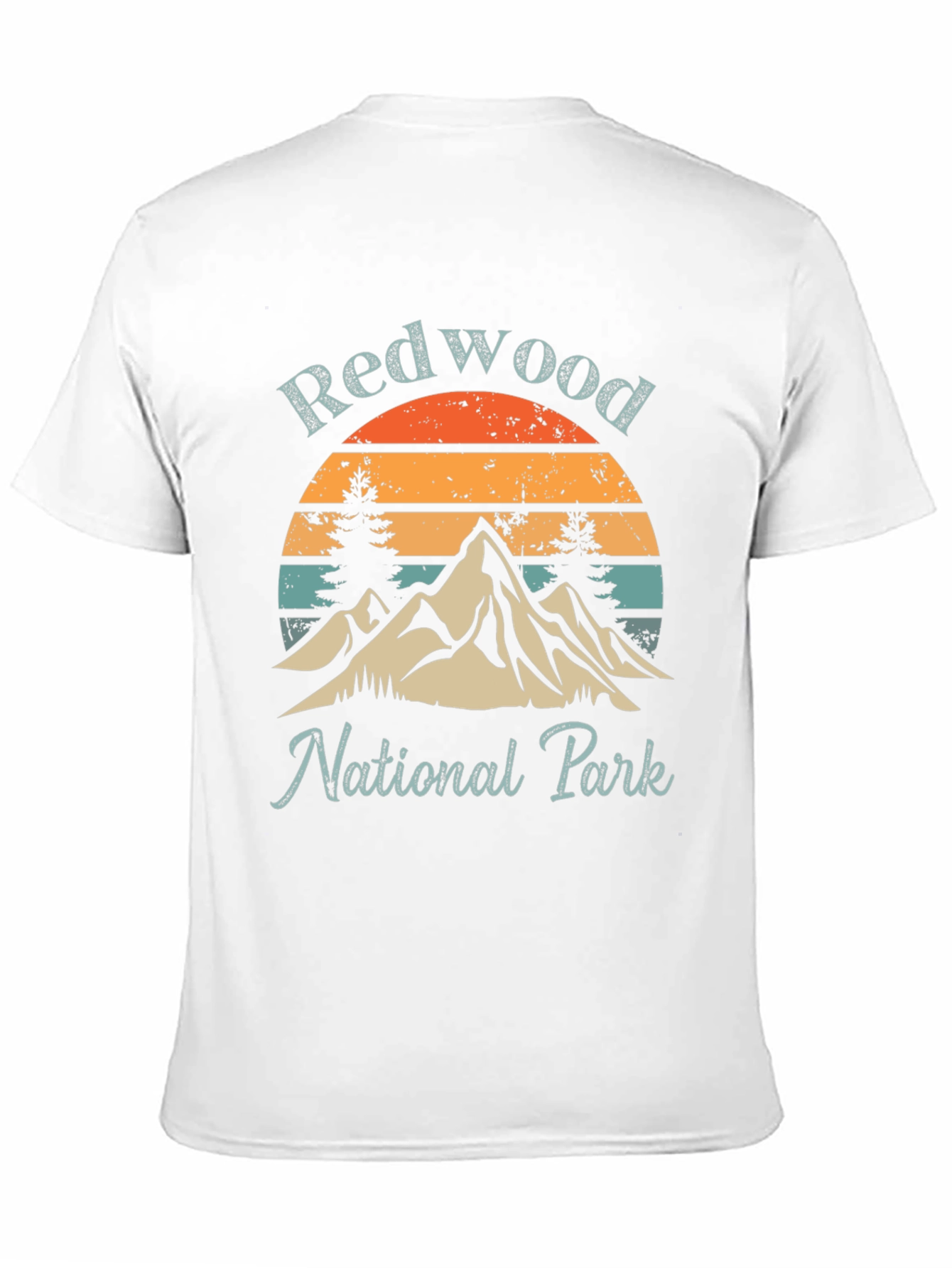 Redwood National Park Graphic Tee - Retro Style
