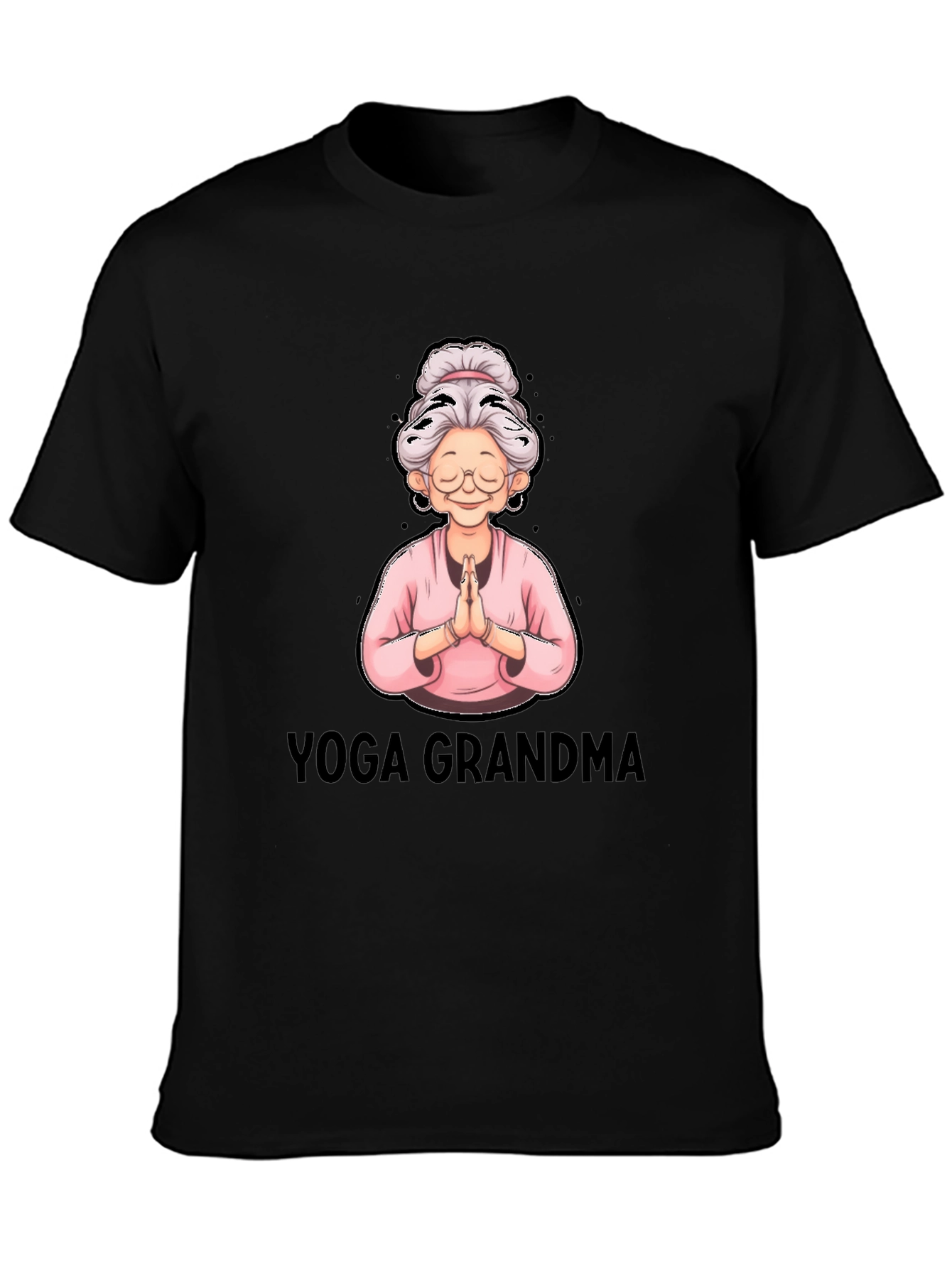 Yoga Grandma Graphic T-Shirt