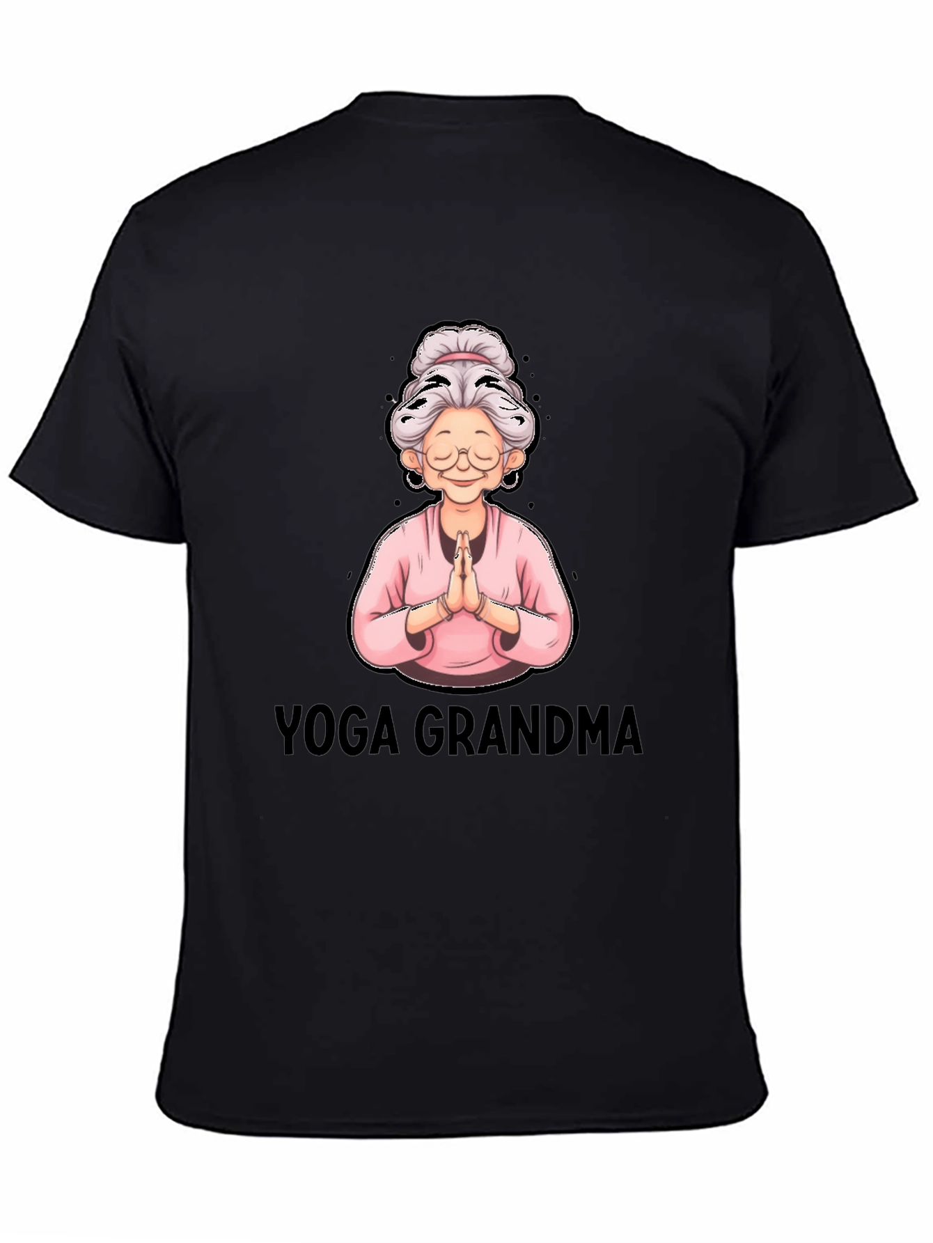 Yoga Grandma Graphic T-Shirt
