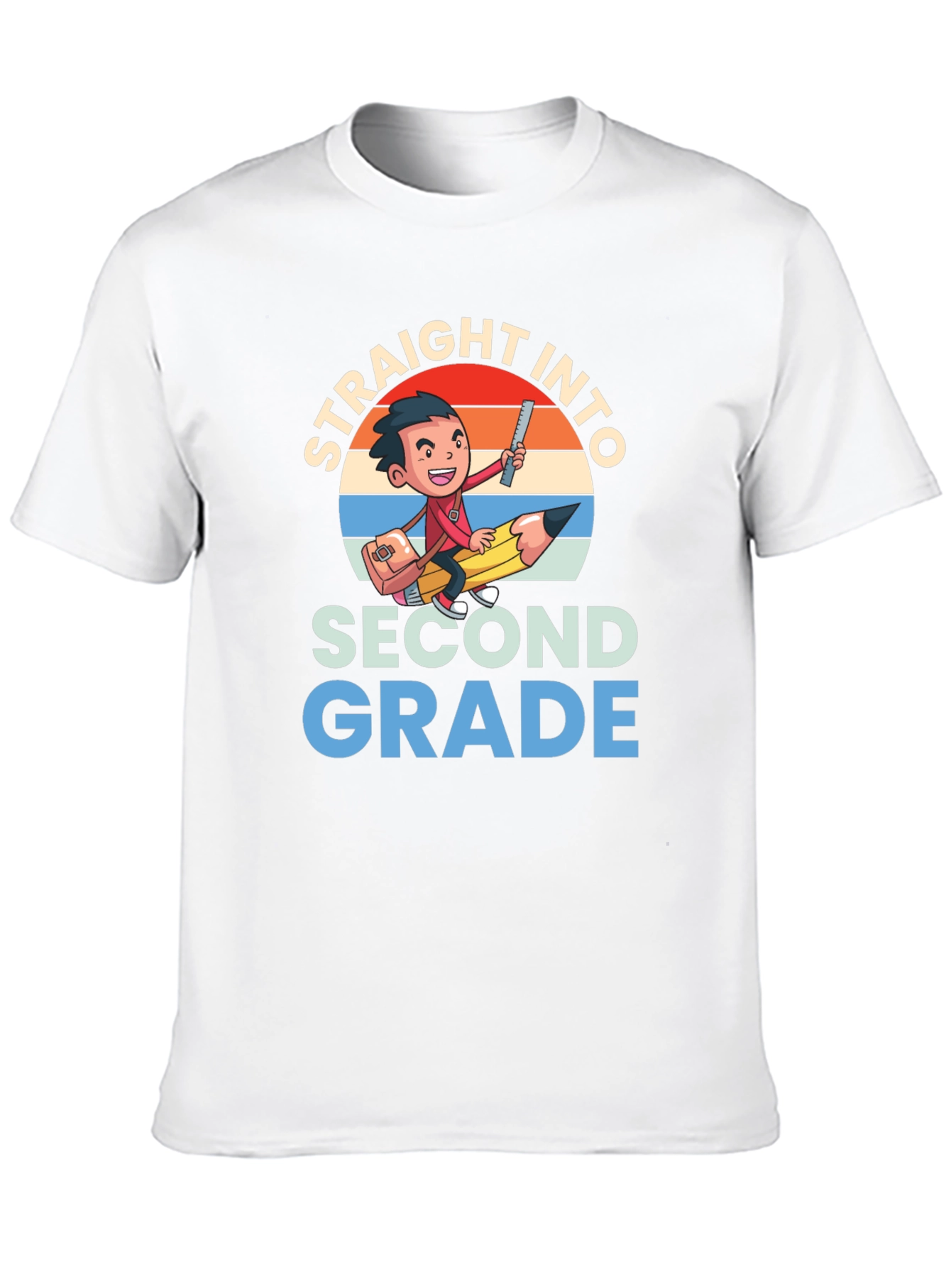 Straight Into Second Grade T-Shirt