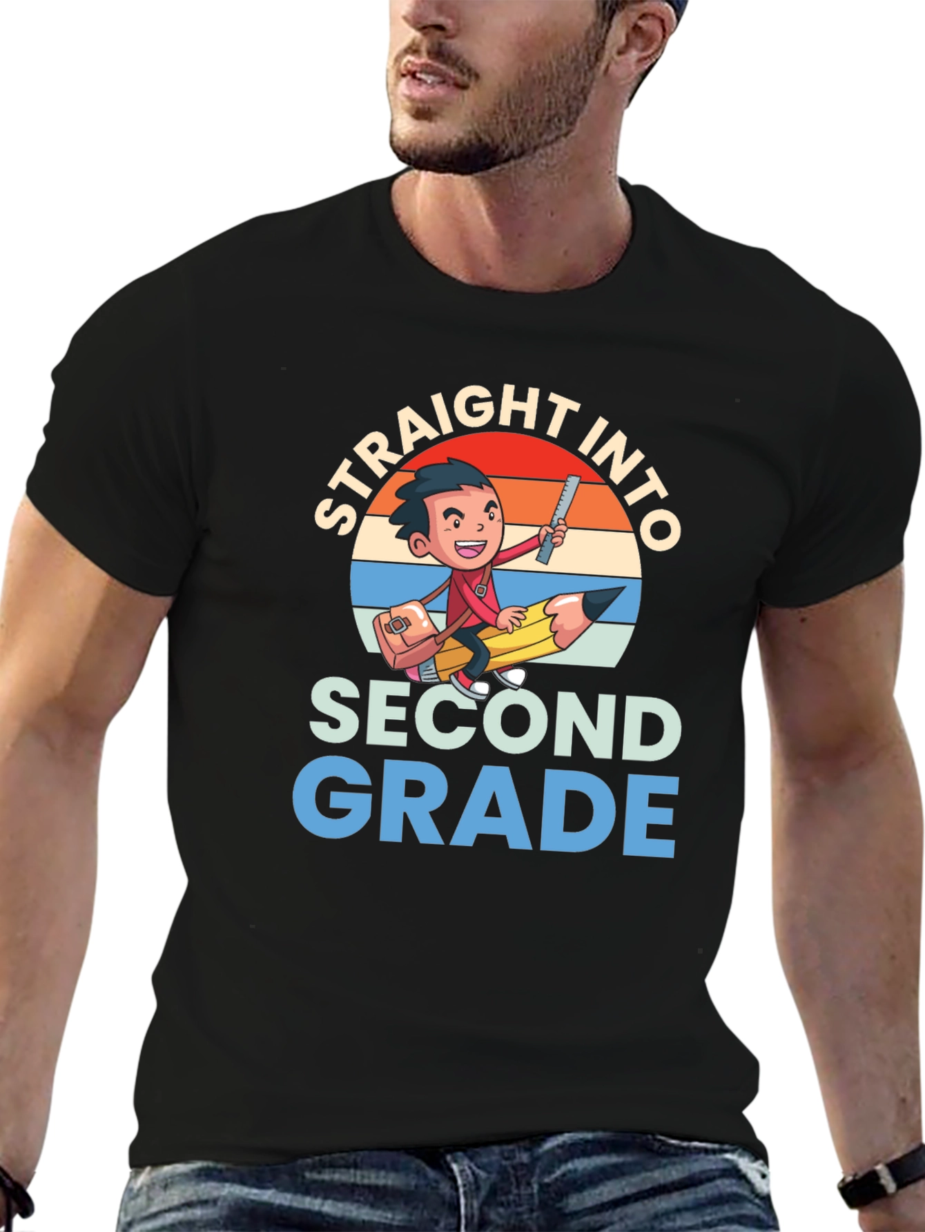 Straight Into Second Grade T-Shirt
