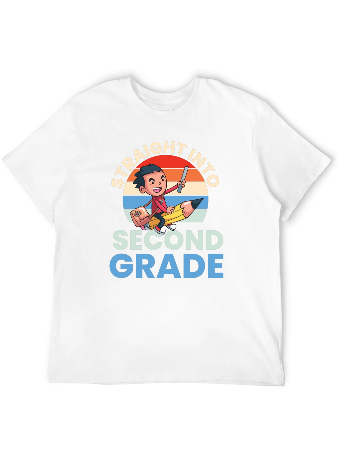 Straight Into Second Grade T-Shirt
