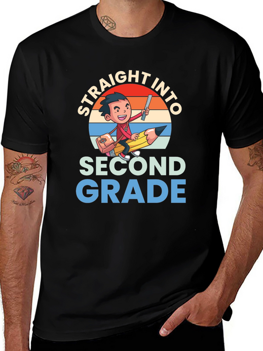 Straight Into Second Grade T-Shirt