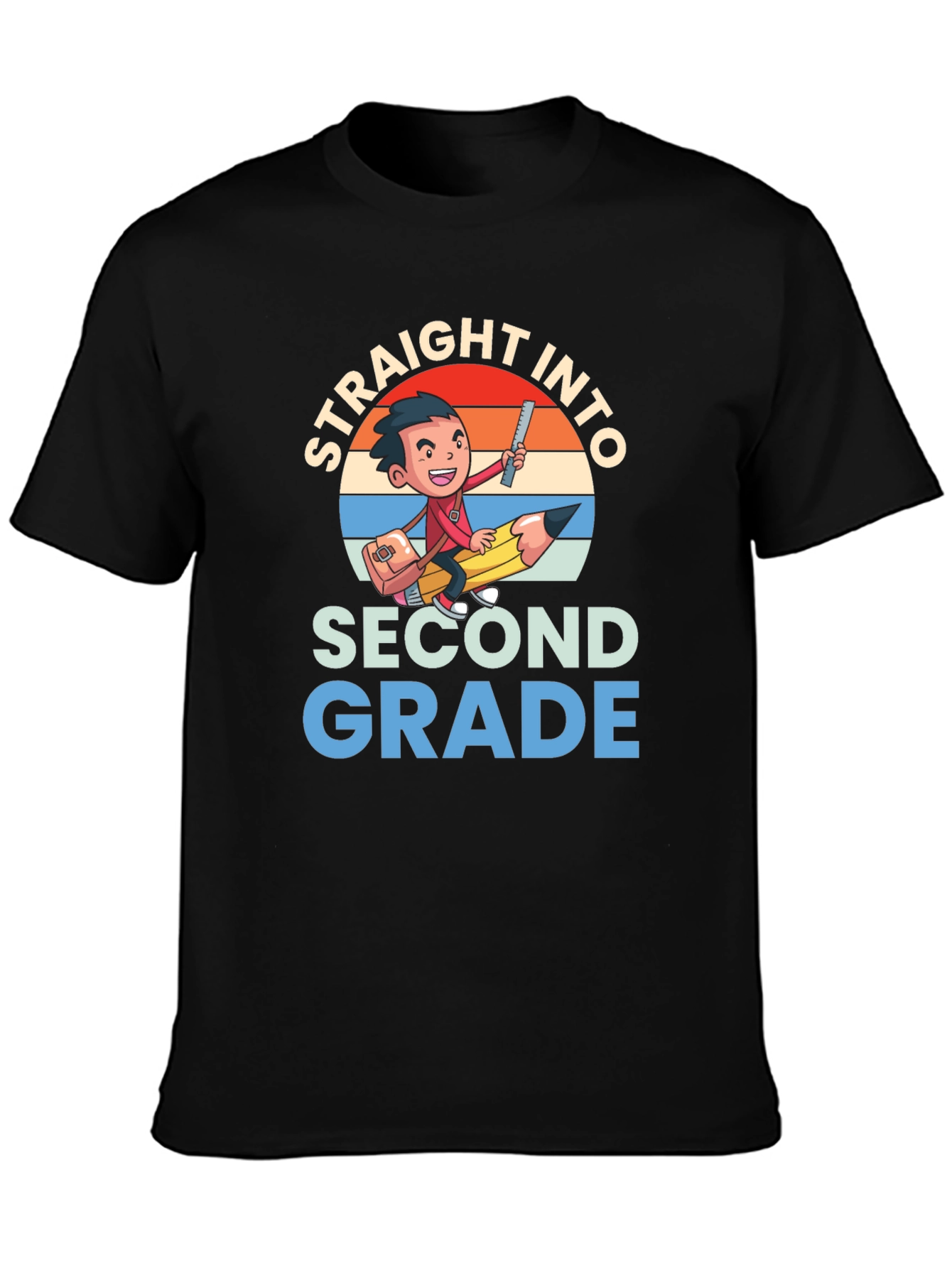 Straight Into Second Grade T-Shirt