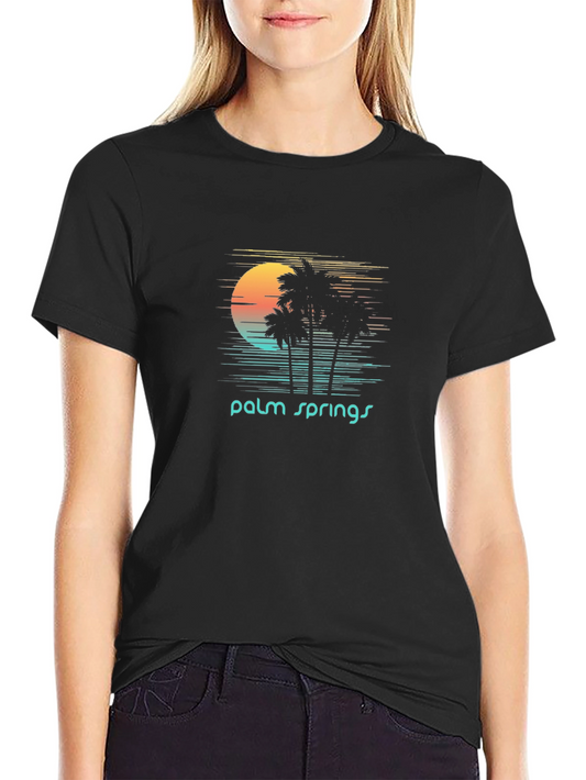 Retro Palm Springs Graphic T-Shirt