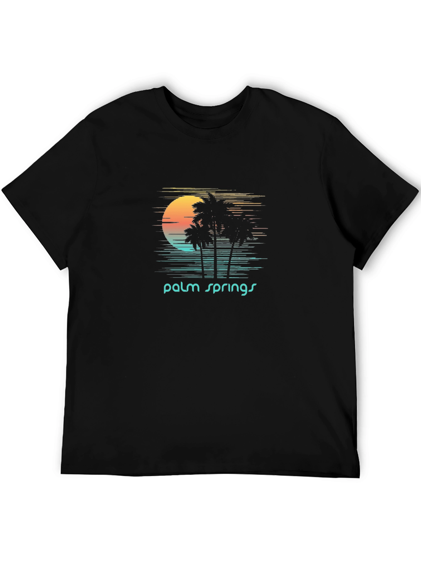 Retro Palm Springs Graphic T-Shirt