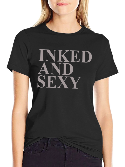 Inked and Sexy Graphic Tee - Stylish & Comfortable