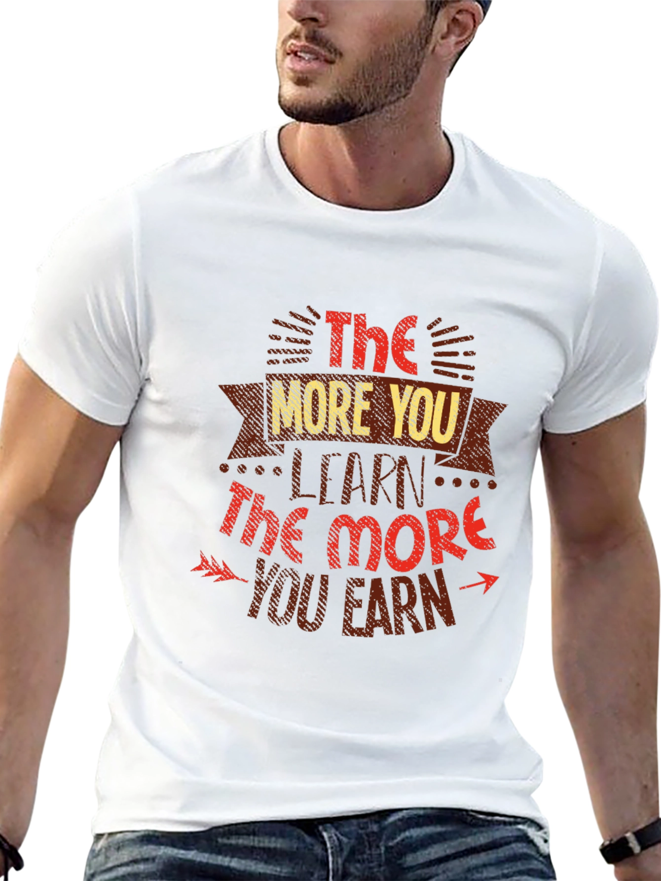 The More You Learn T-Shirt
