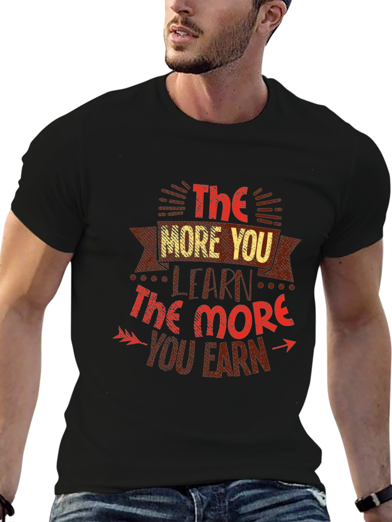 The More You Learn T-Shirt