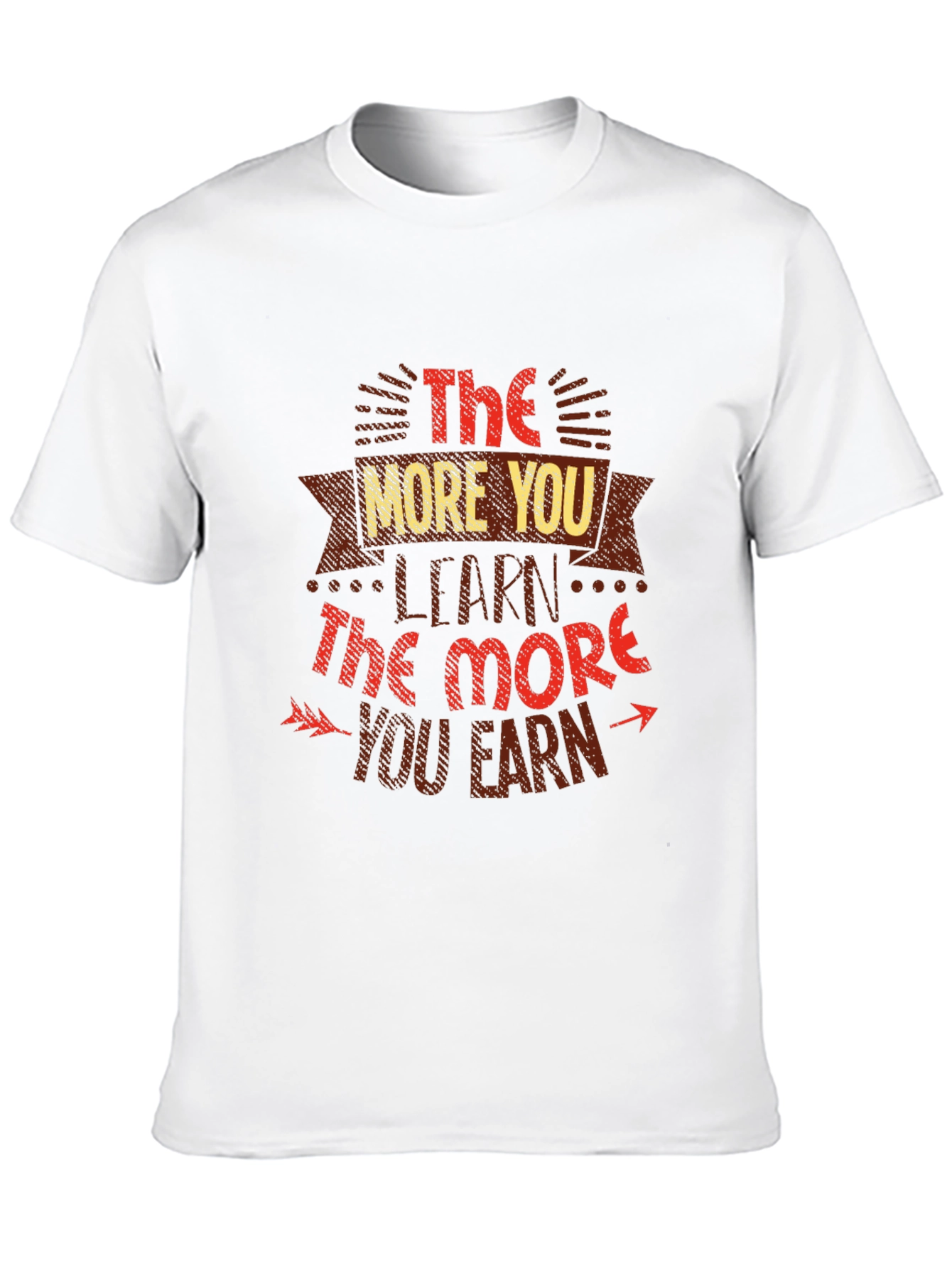 The More You Learn T-Shirt