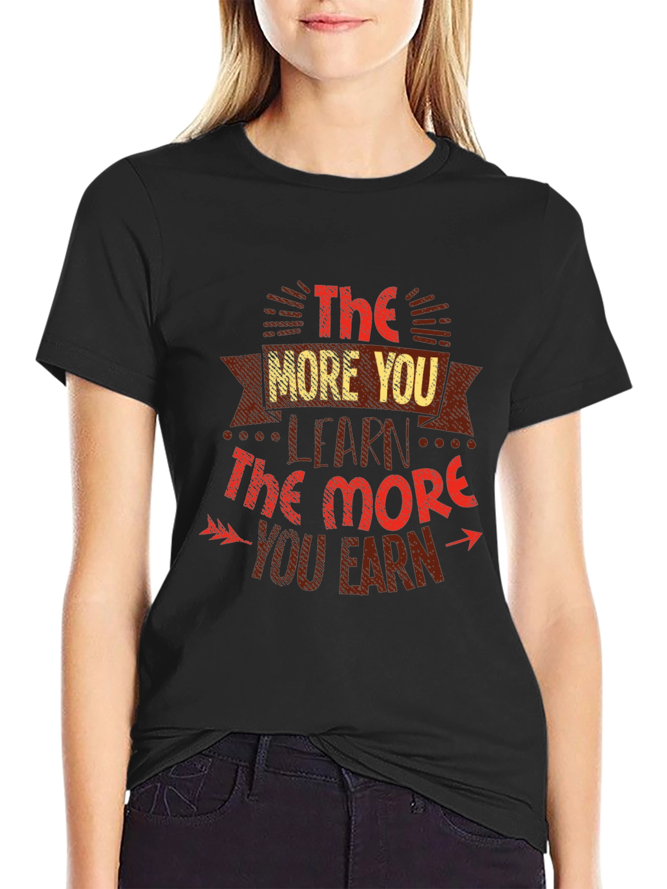 The More You Learn T-Shirt