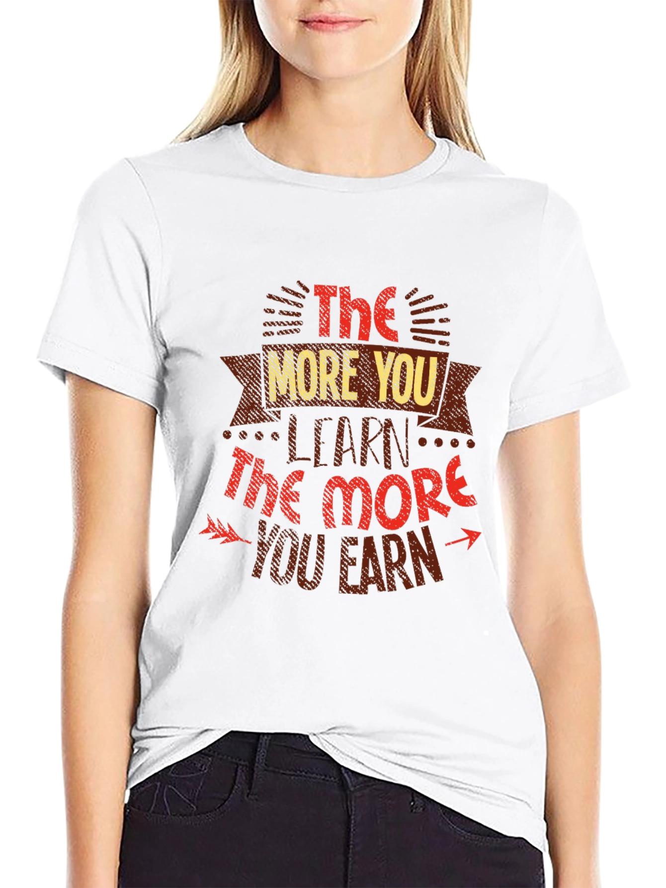 The More You Learn T-Shirt