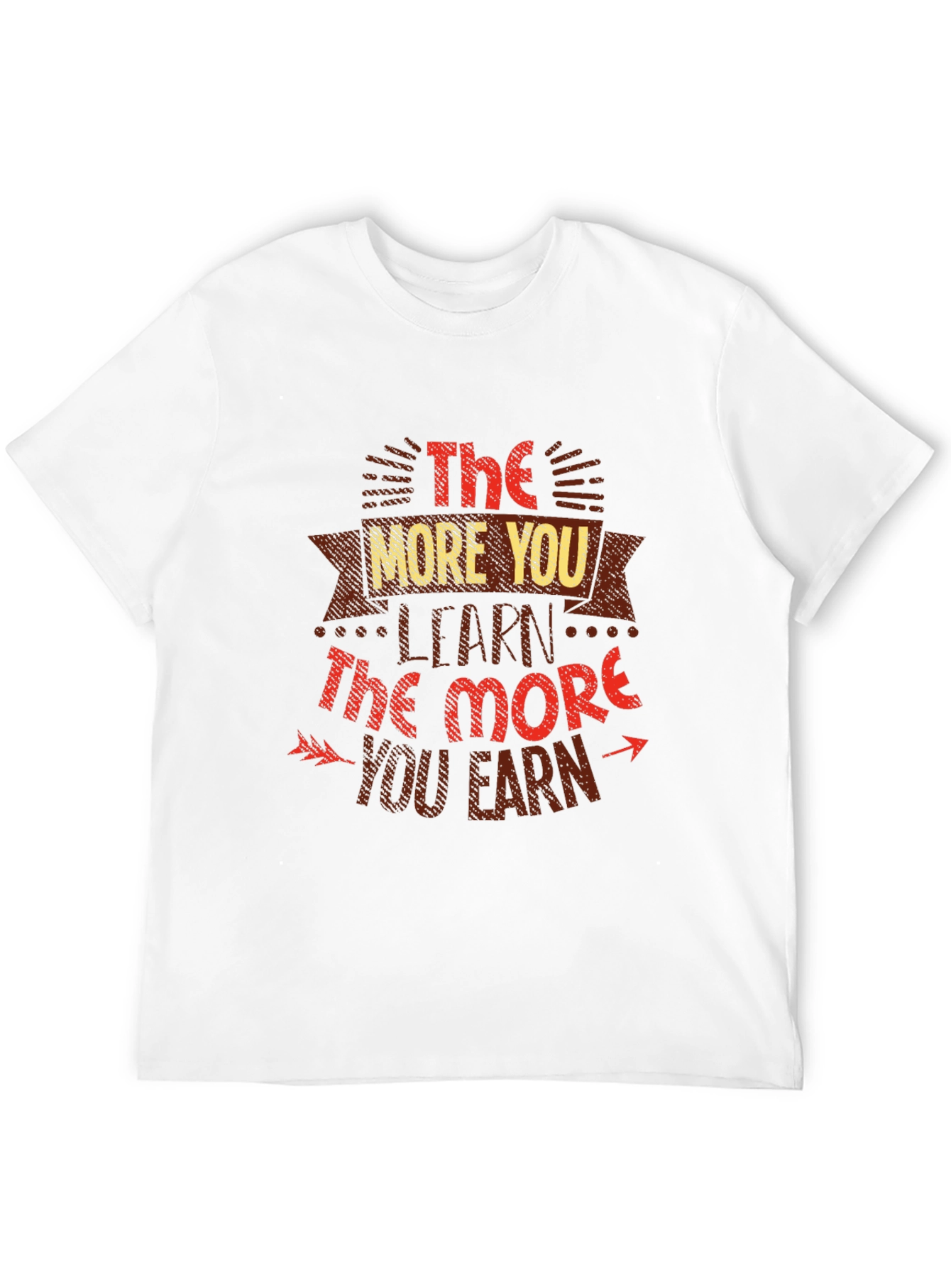 The More You Learn T-Shirt