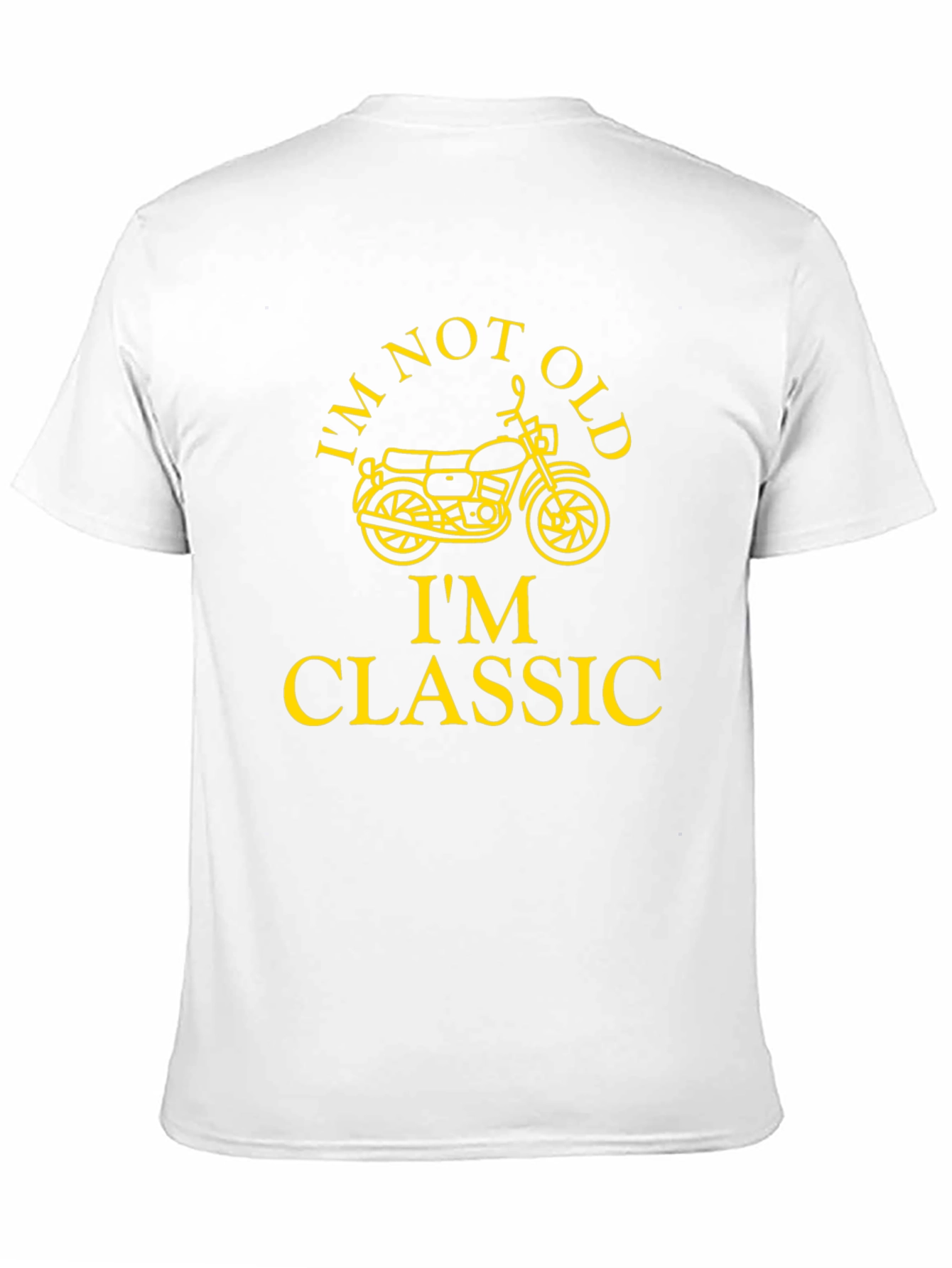Im Not Old Im Classic Motorcycle Graphic T-Shirt