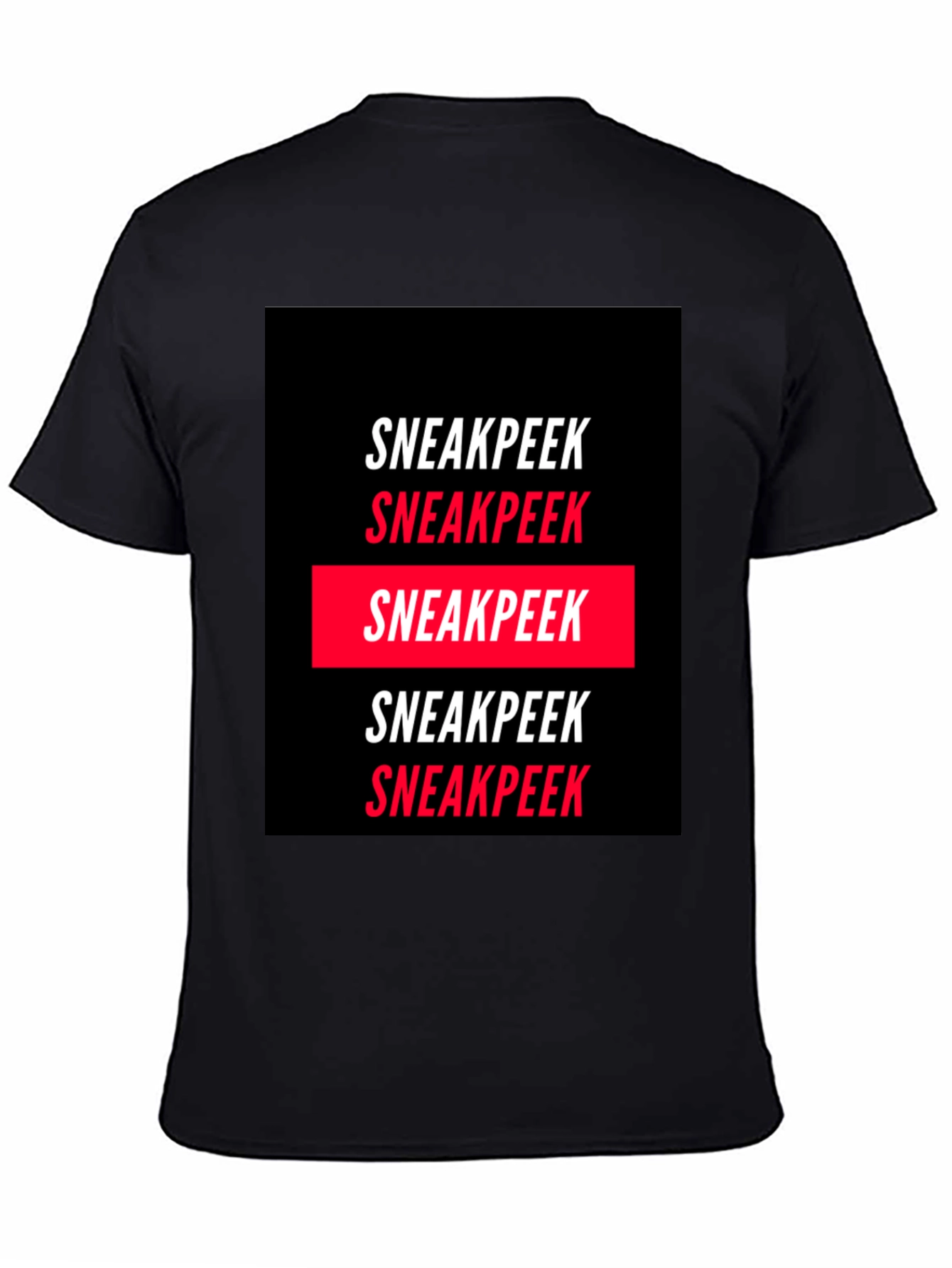Sneakpeek Graphic Tee - Bold Streetwear Style