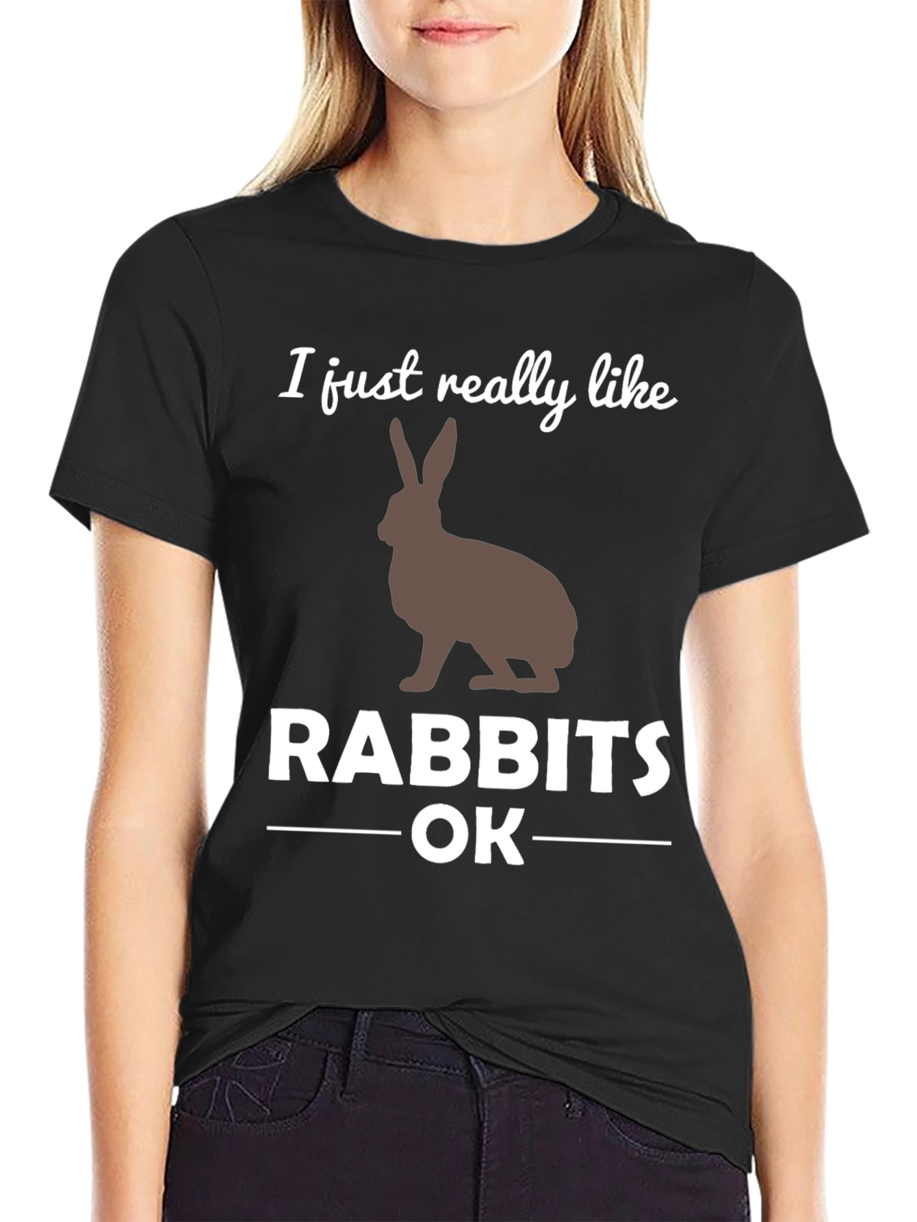 I Like Rabbits OK Graphic T-Shirt