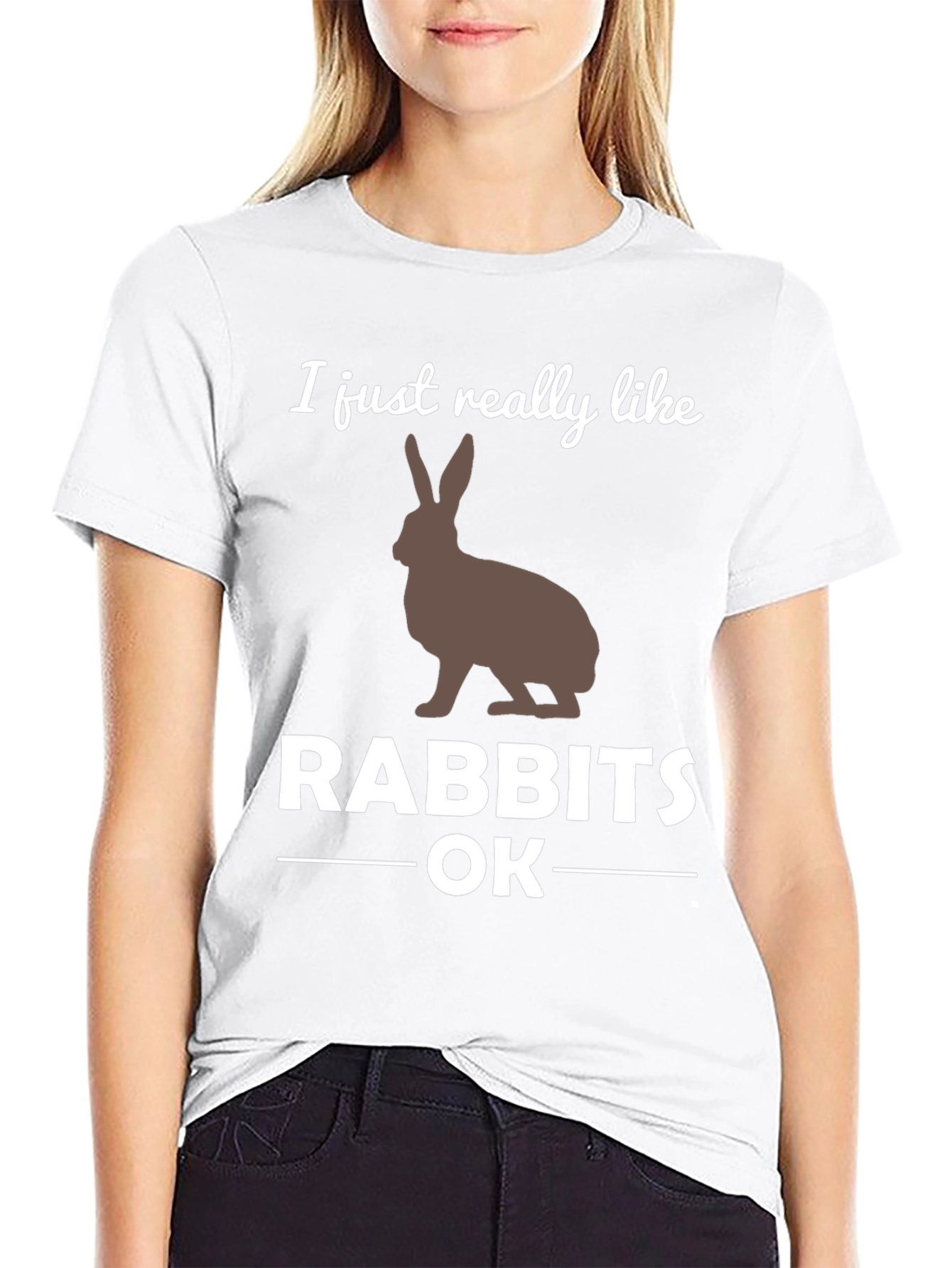 I Like Rabbits OK Graphic T-Shirt