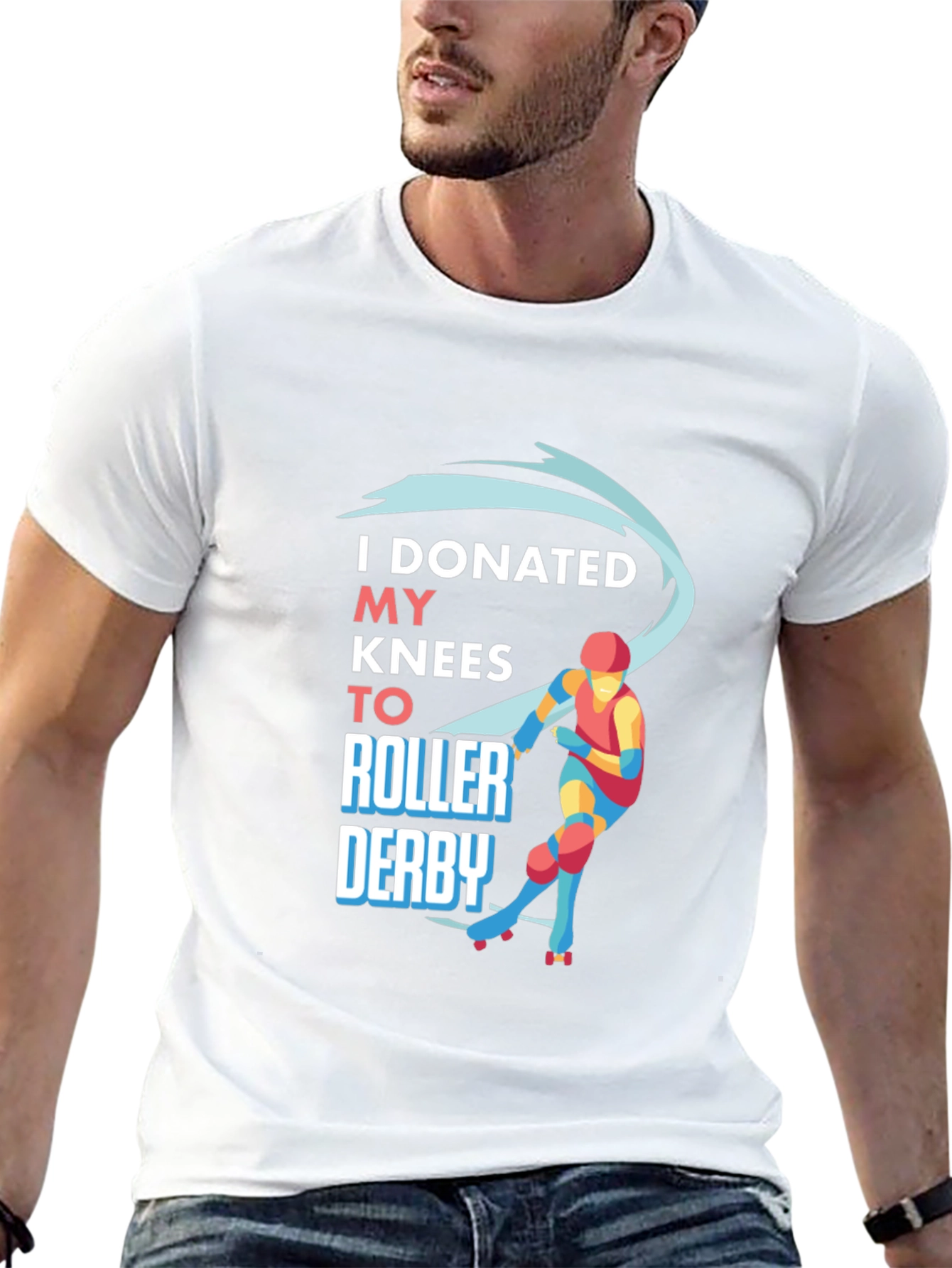 I Donated My Knees to Roller Derby T-Shirt