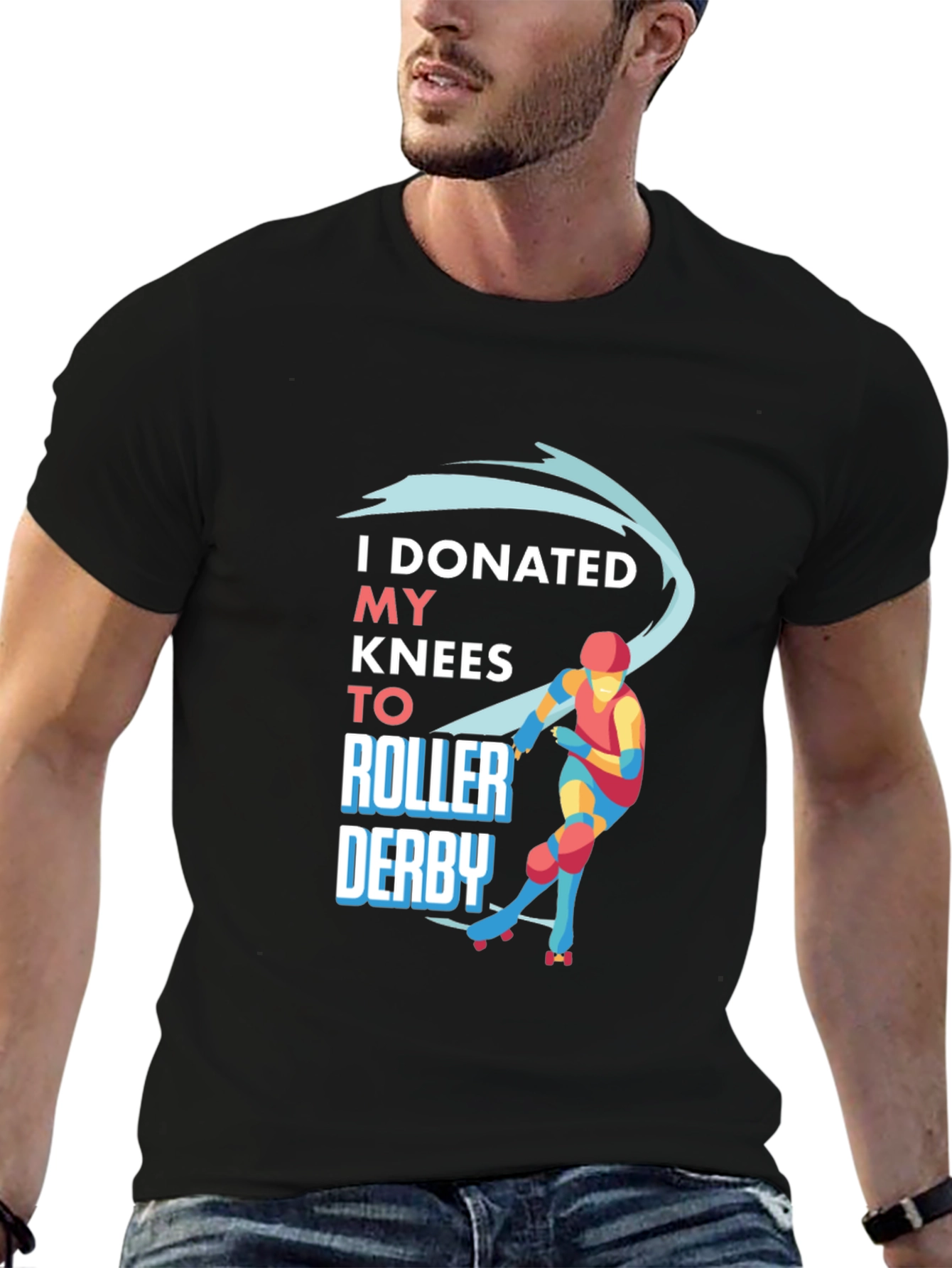 I Donated My Knees to Roller Derby T-Shirt