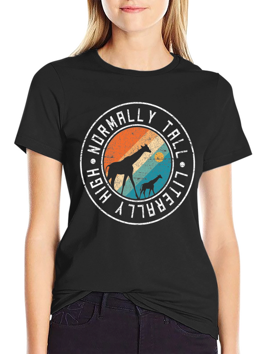 Literally Tall Giraffe Graphic Tee