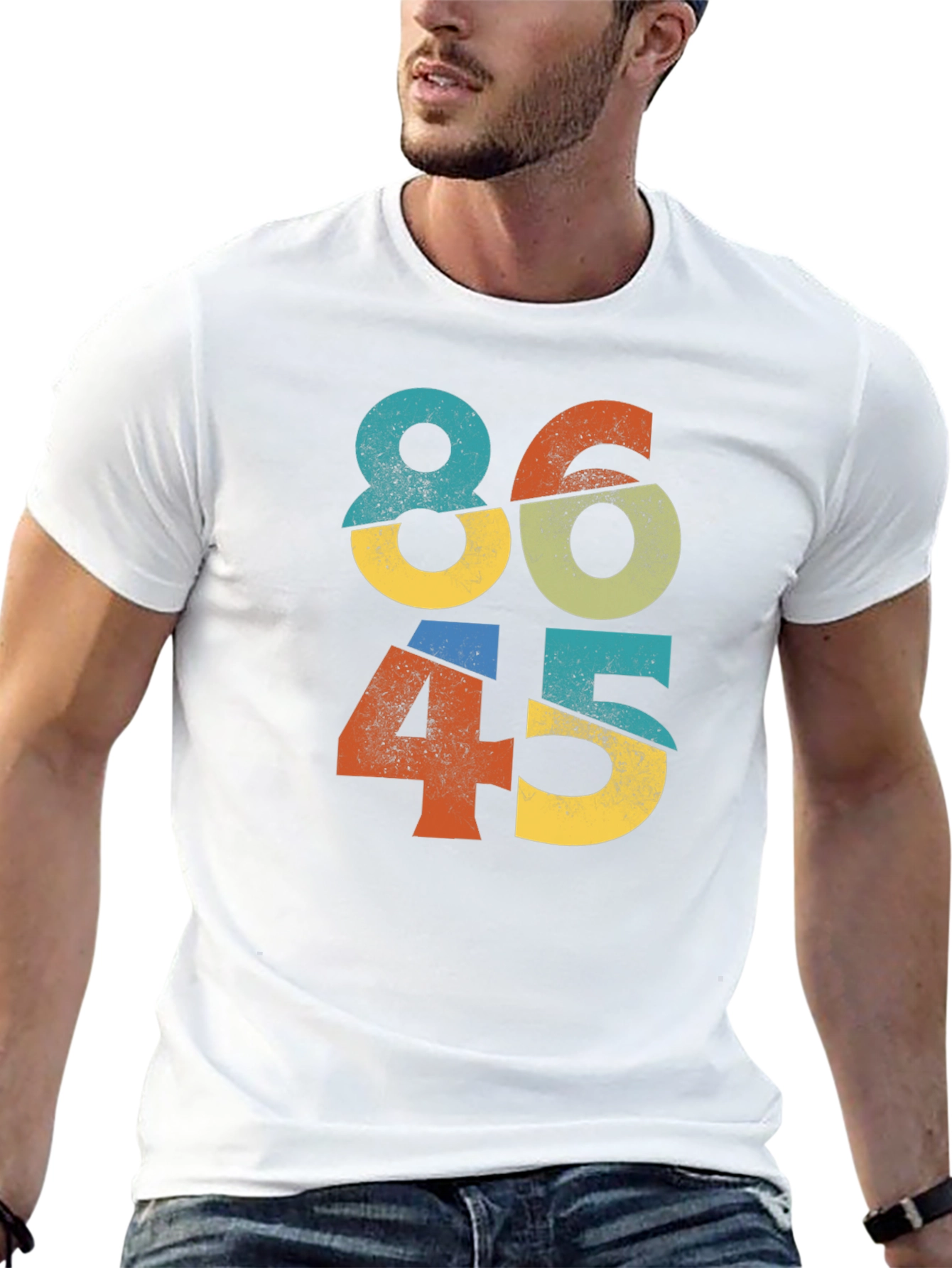 86 45 Graphic T-Shirt - Anti-Trump