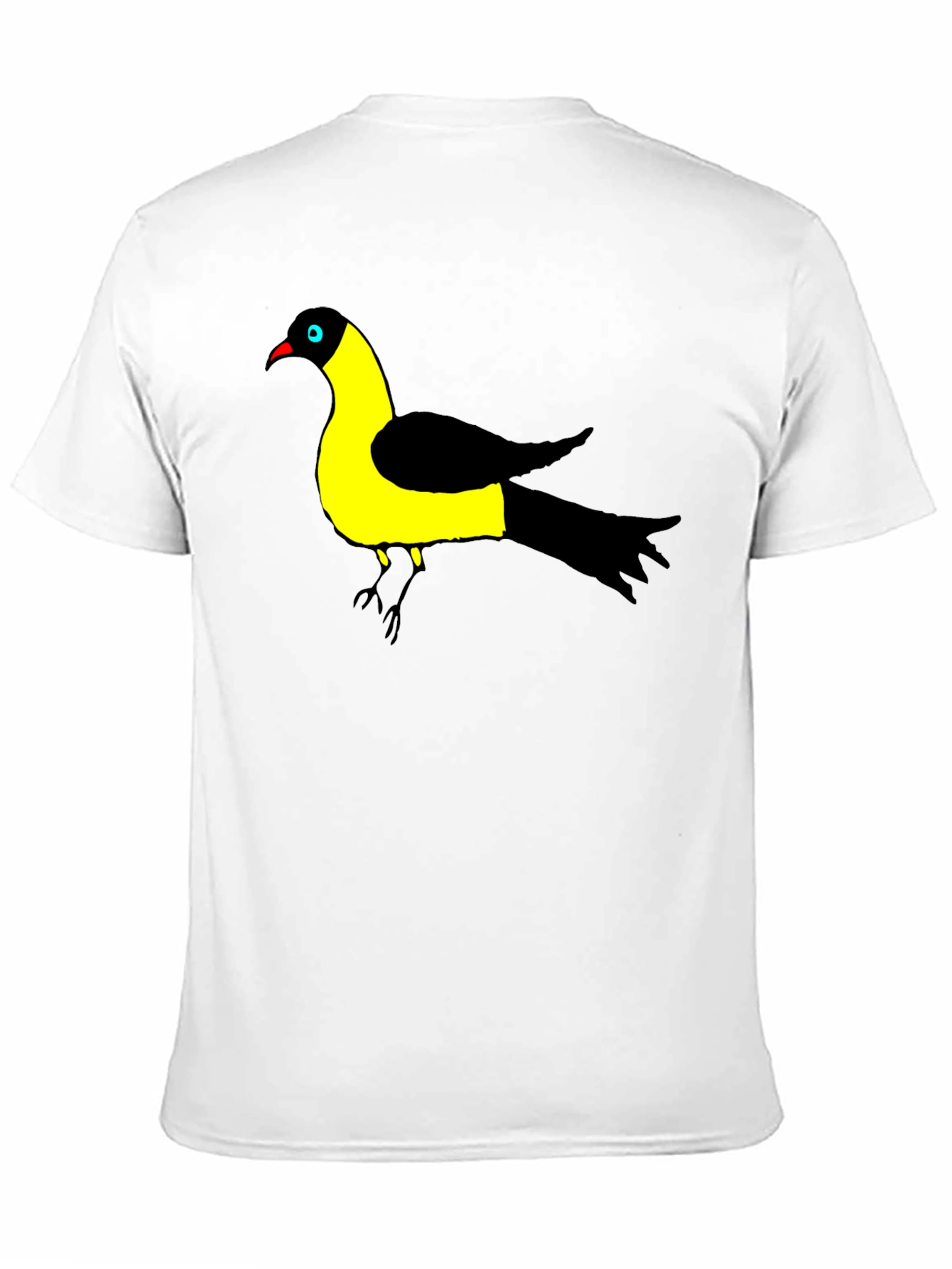 Bird of Paradise Graphic Black T-Shirt