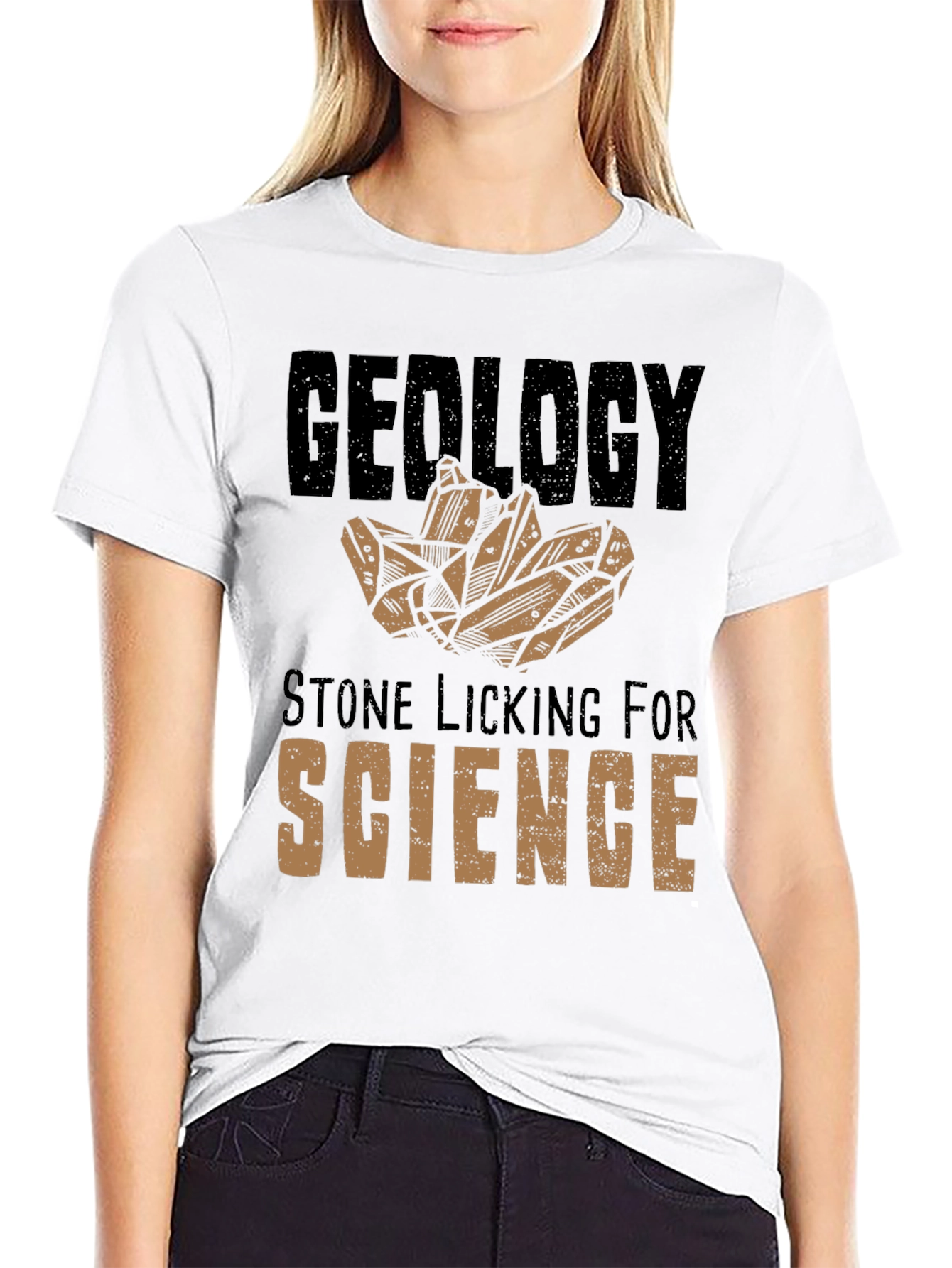 Geology Stone Licking for Science T-Shirt