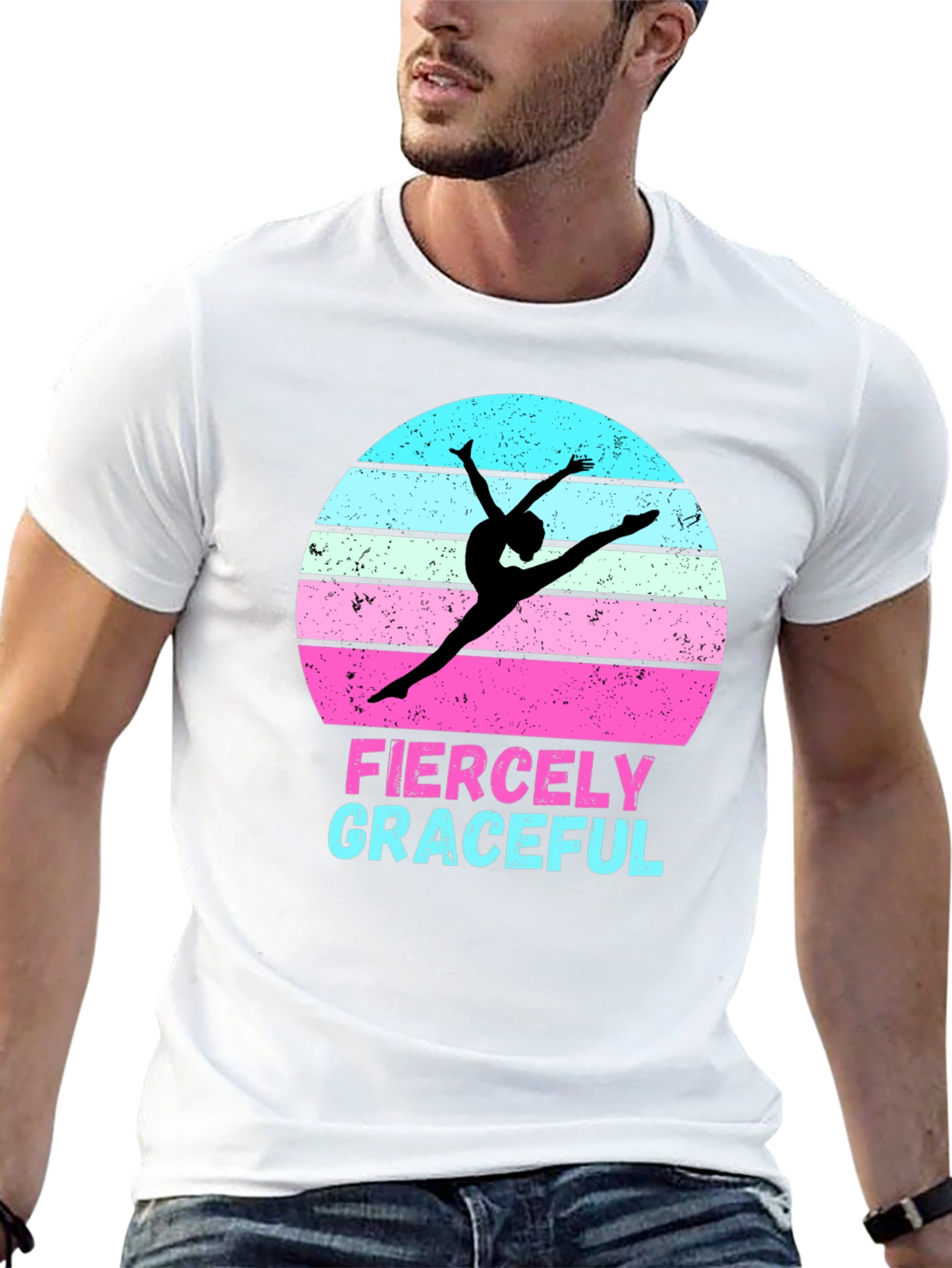 Fiercely Graceful Gymnastics T-Shirt