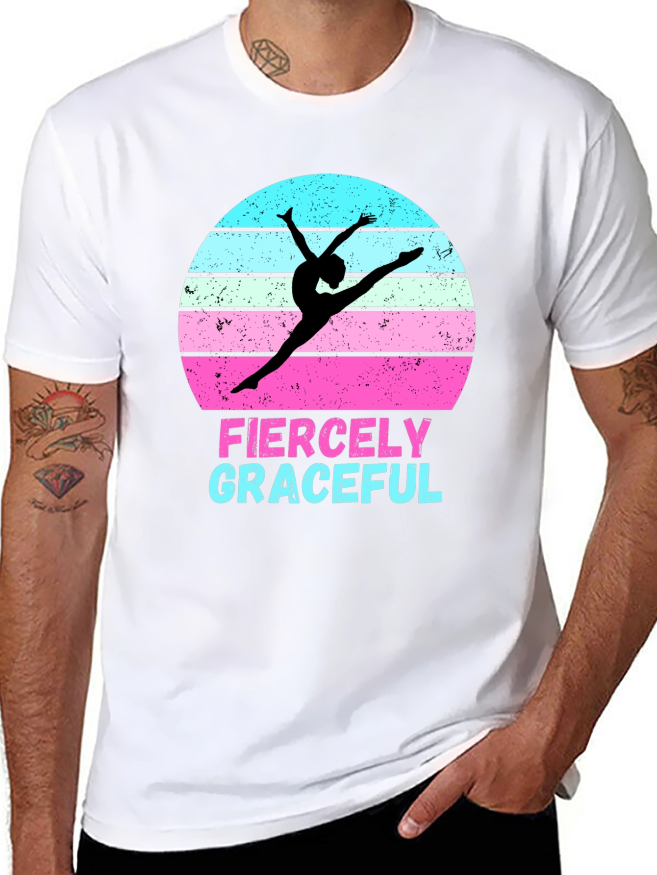 Fiercely Graceful Gymnastics T-Shirt