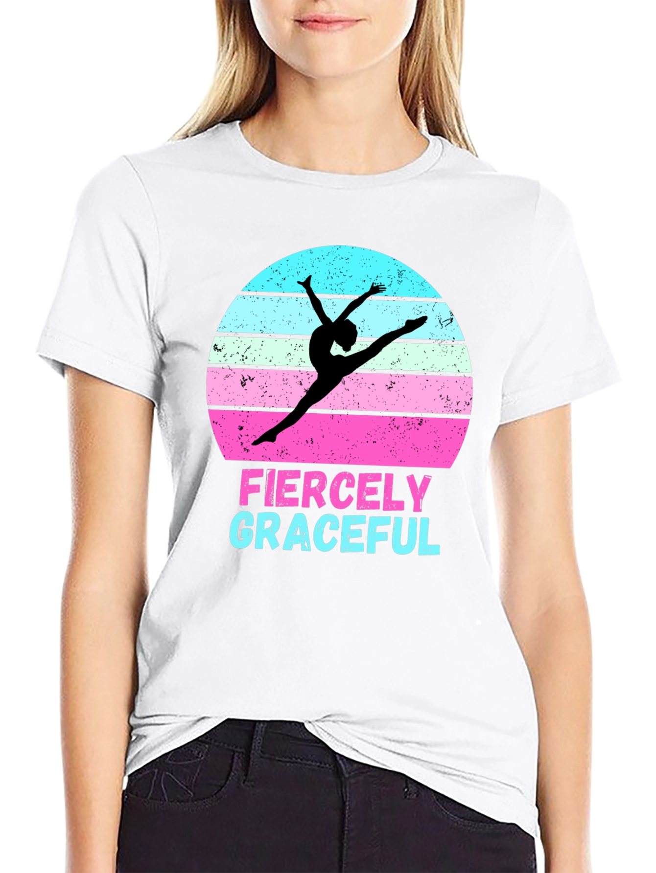 Fiercely Graceful Gymnastics T-Shirt