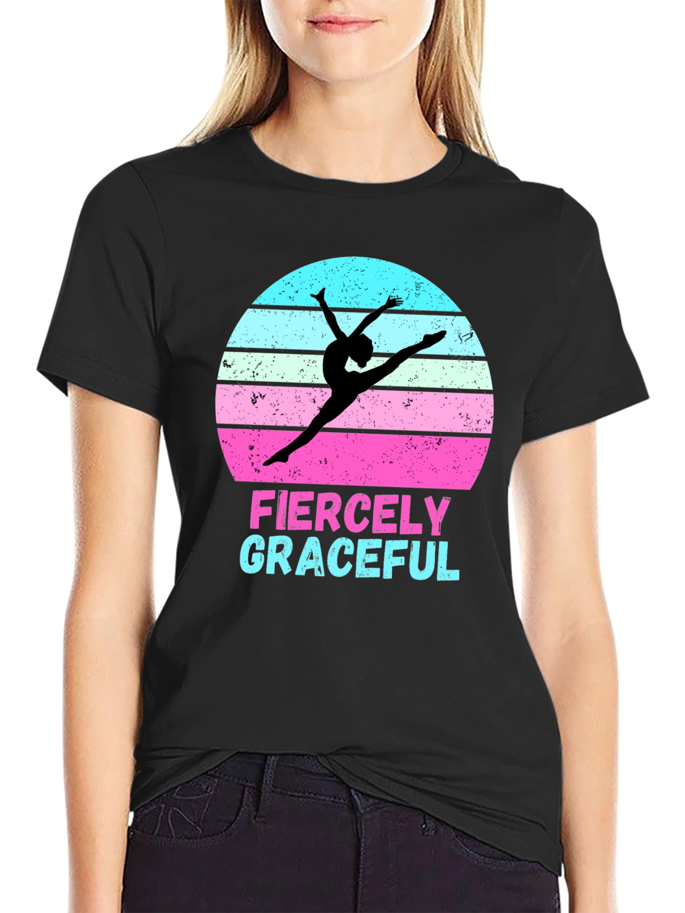 Fiercely Graceful Gymnastics T-Shirt
