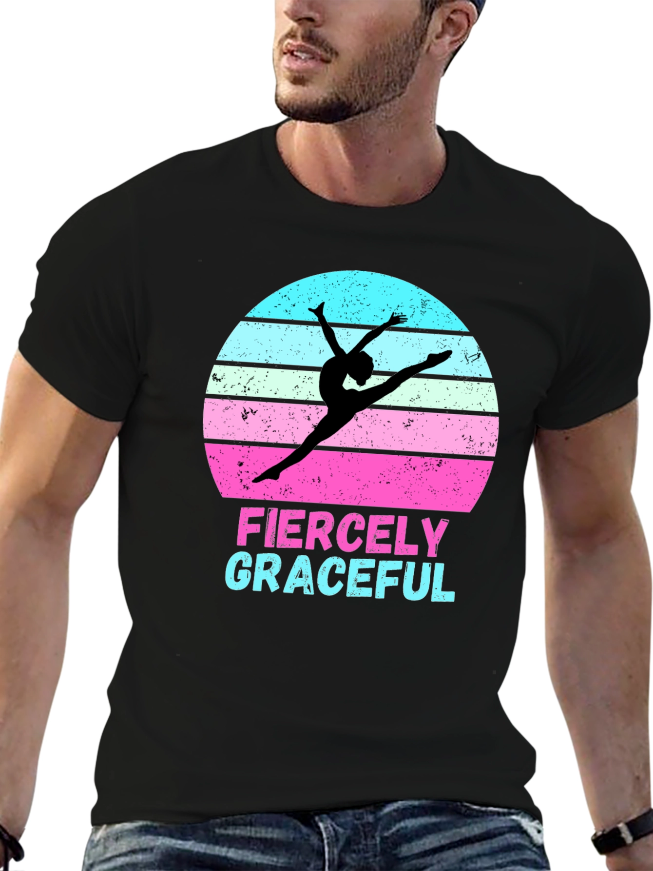 Fiercely Graceful Gymnastics T-Shirt