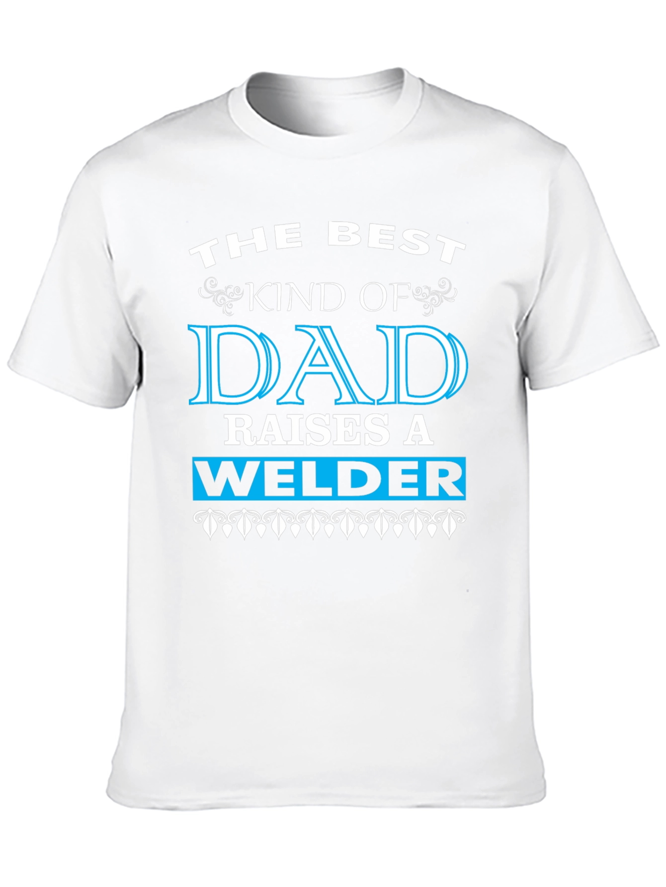 Best Dad Welder Graphic Tee - Black