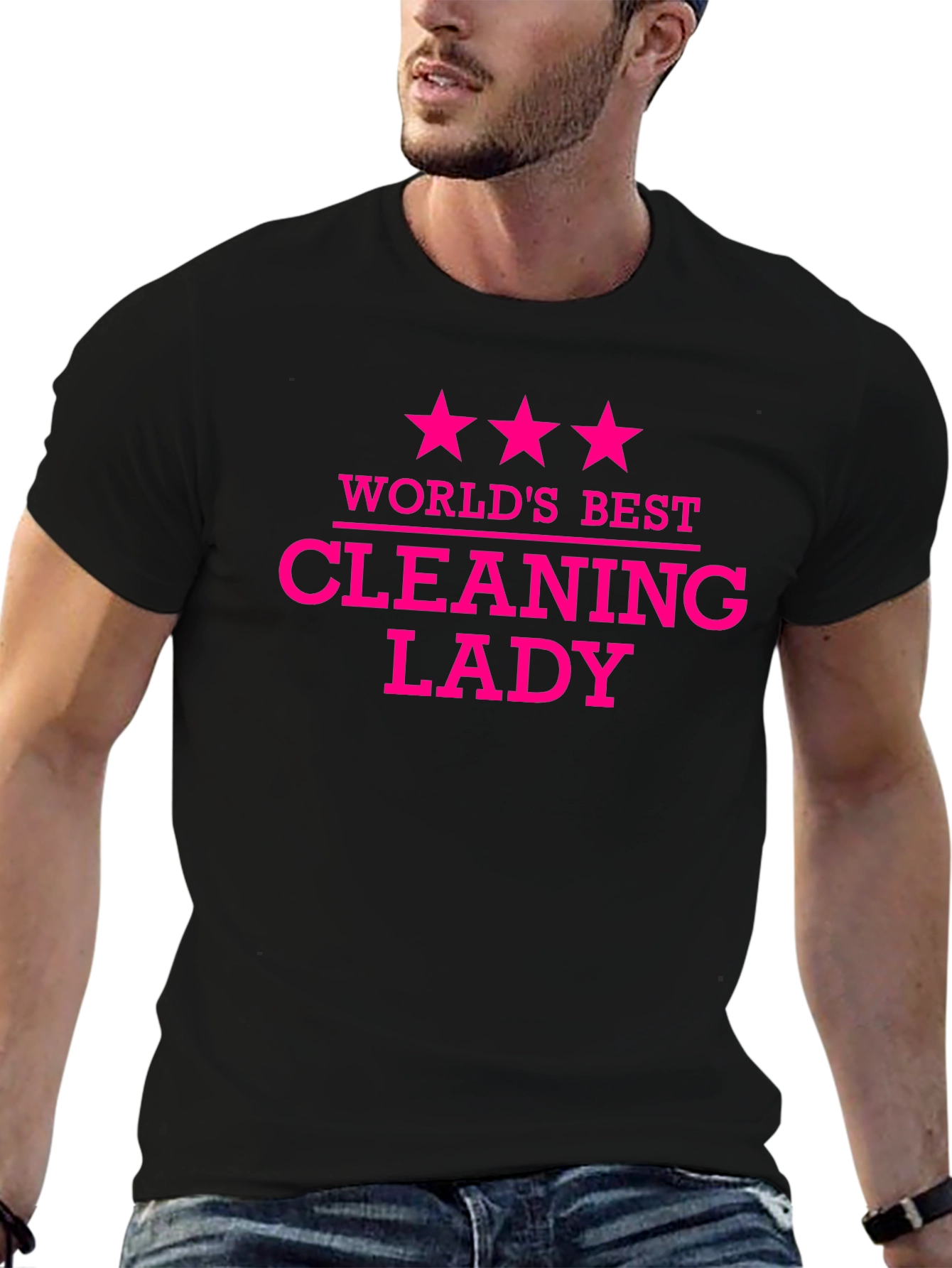 Worlds Best Cleaning Lady Graphic Tee