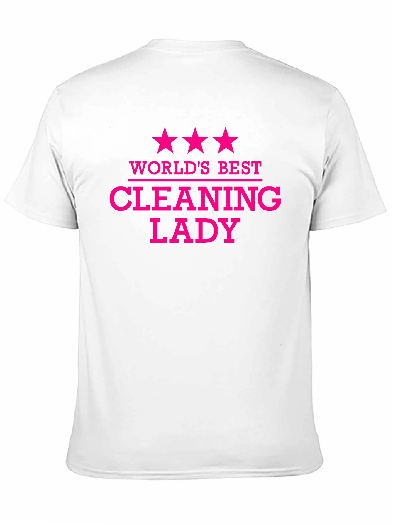 Worlds Best Cleaning Lady Graphic Tee