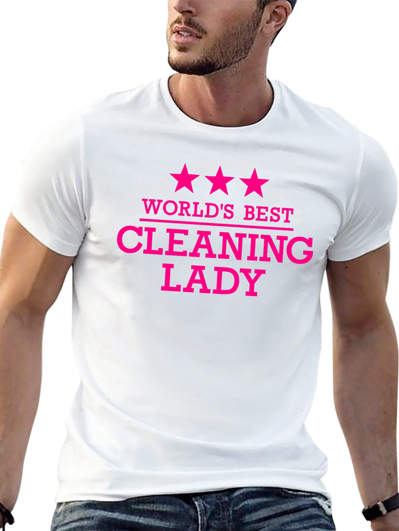 Worlds Best Cleaning Lady Graphic Tee