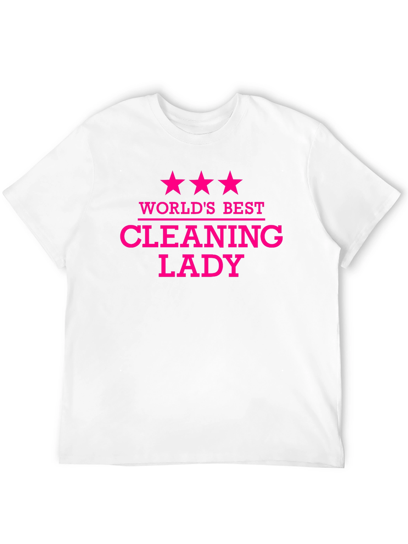 Worlds Best Cleaning Lady Graphic Tee