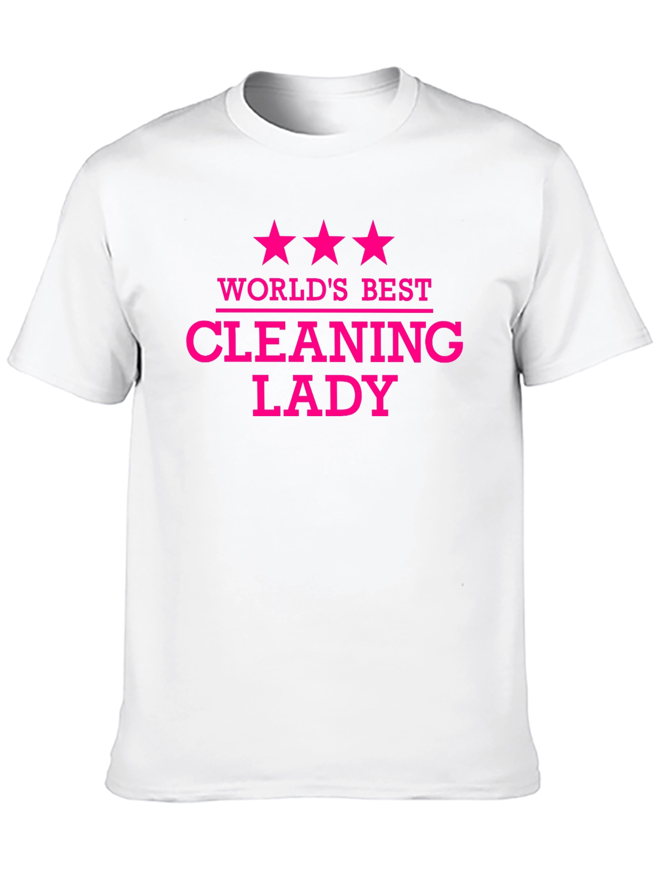 Worlds Best Cleaning Lady Graphic Tee
