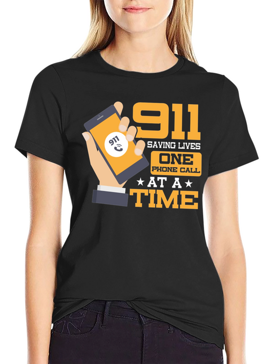 911 Saving Lives Tee