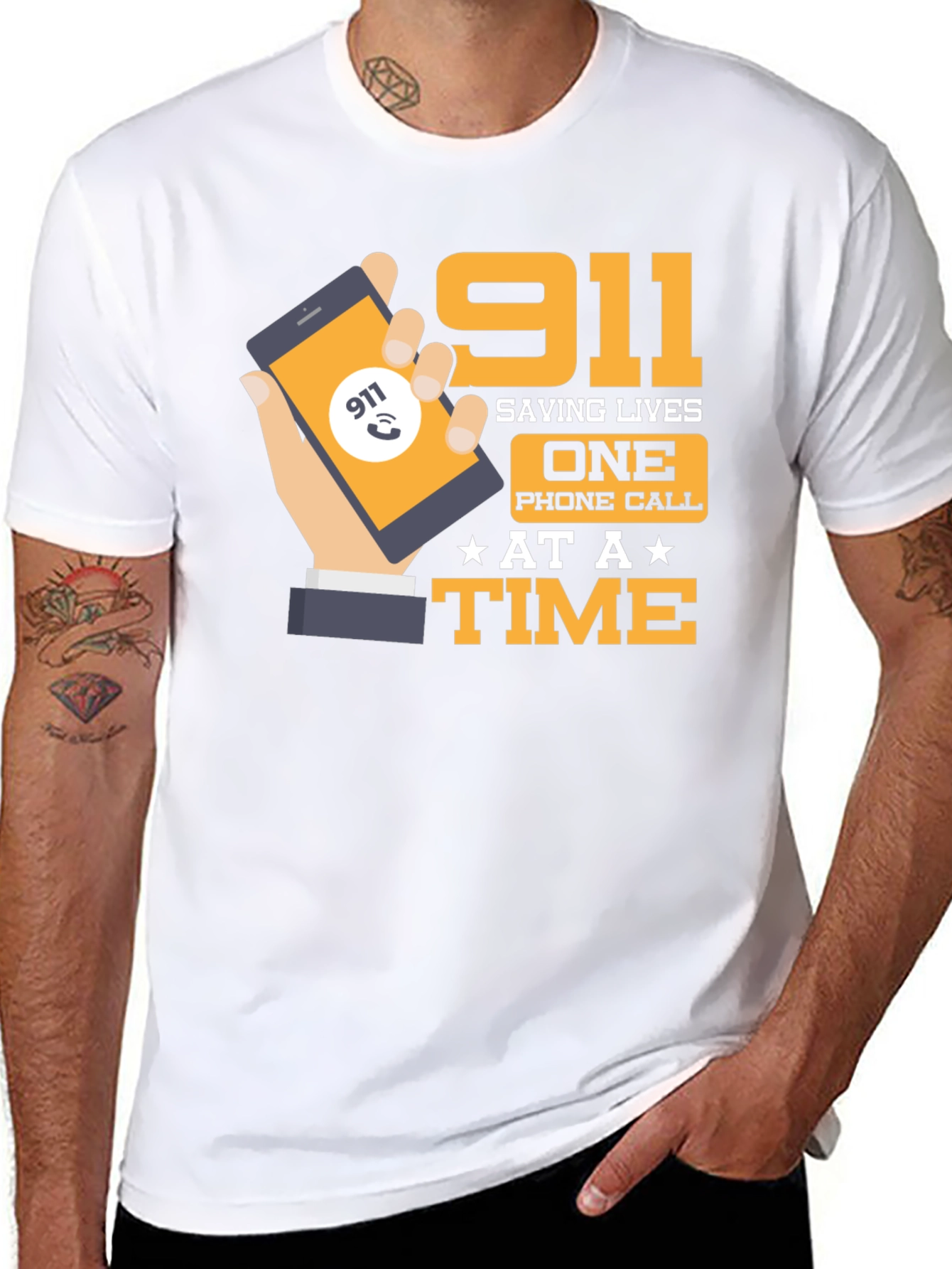 911 Saving Lives Tee