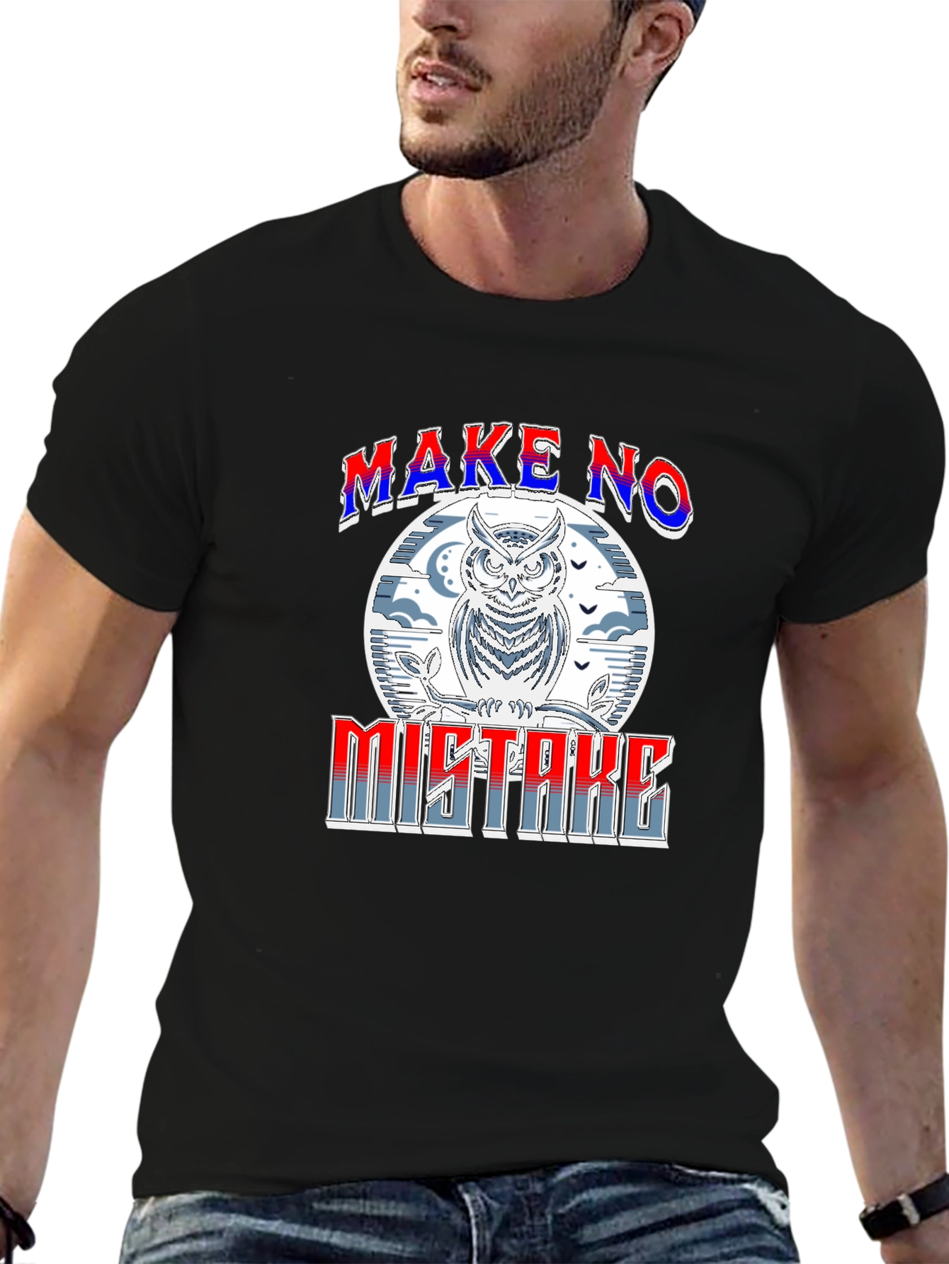 Make No Mistake Owl Graphic Tee