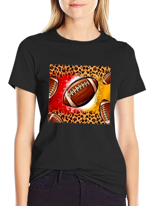 Football Print T-Shirt