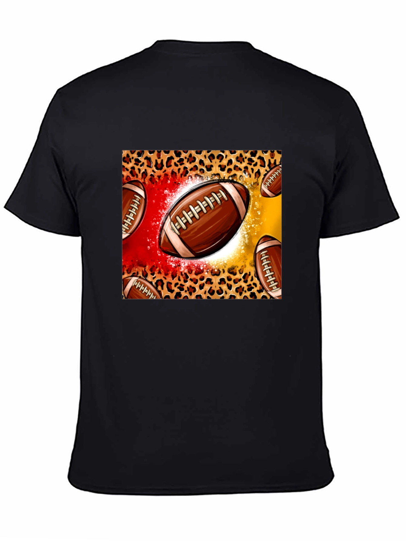Football Print T-Shirt