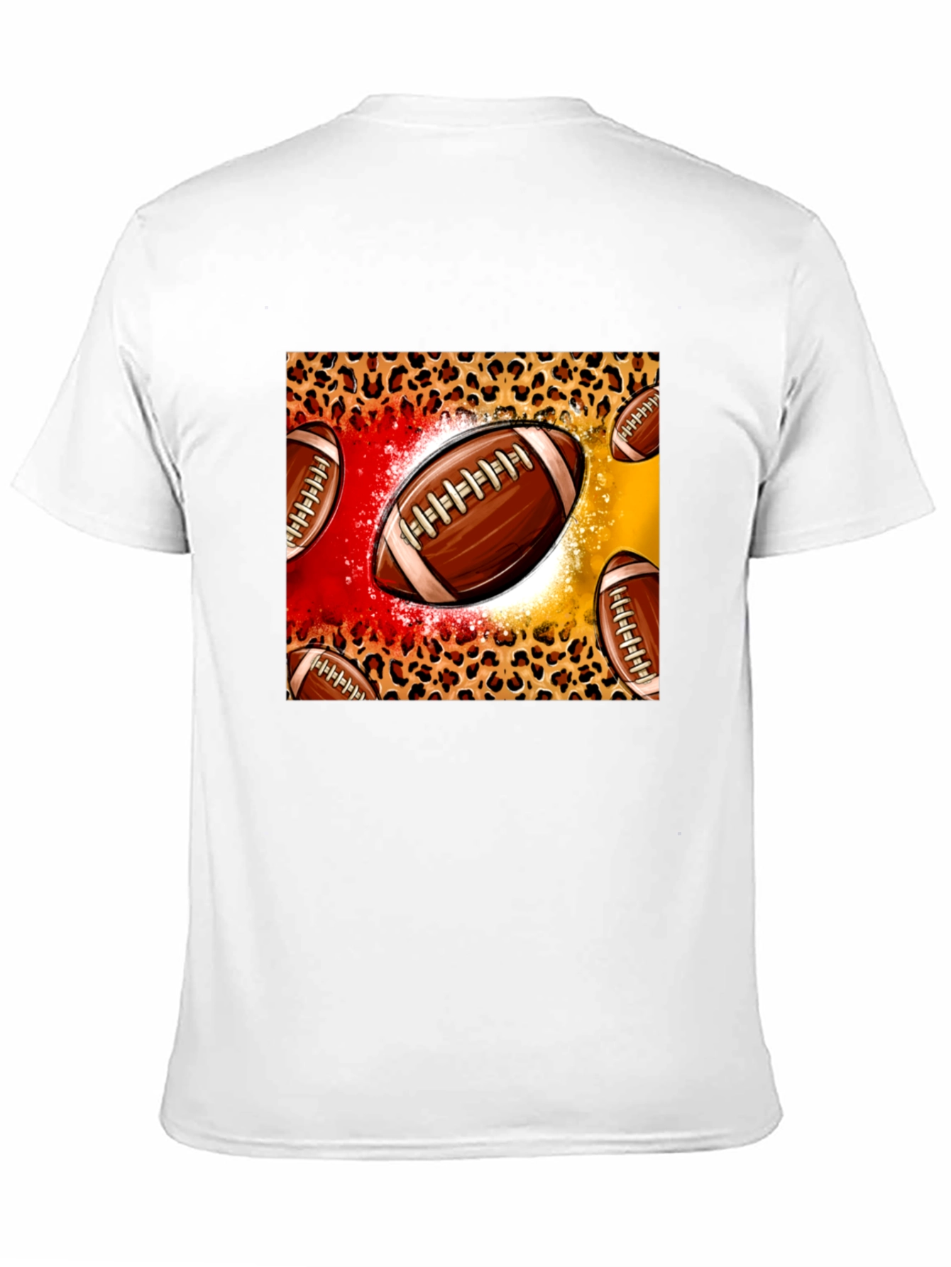 Football Print T-Shirt